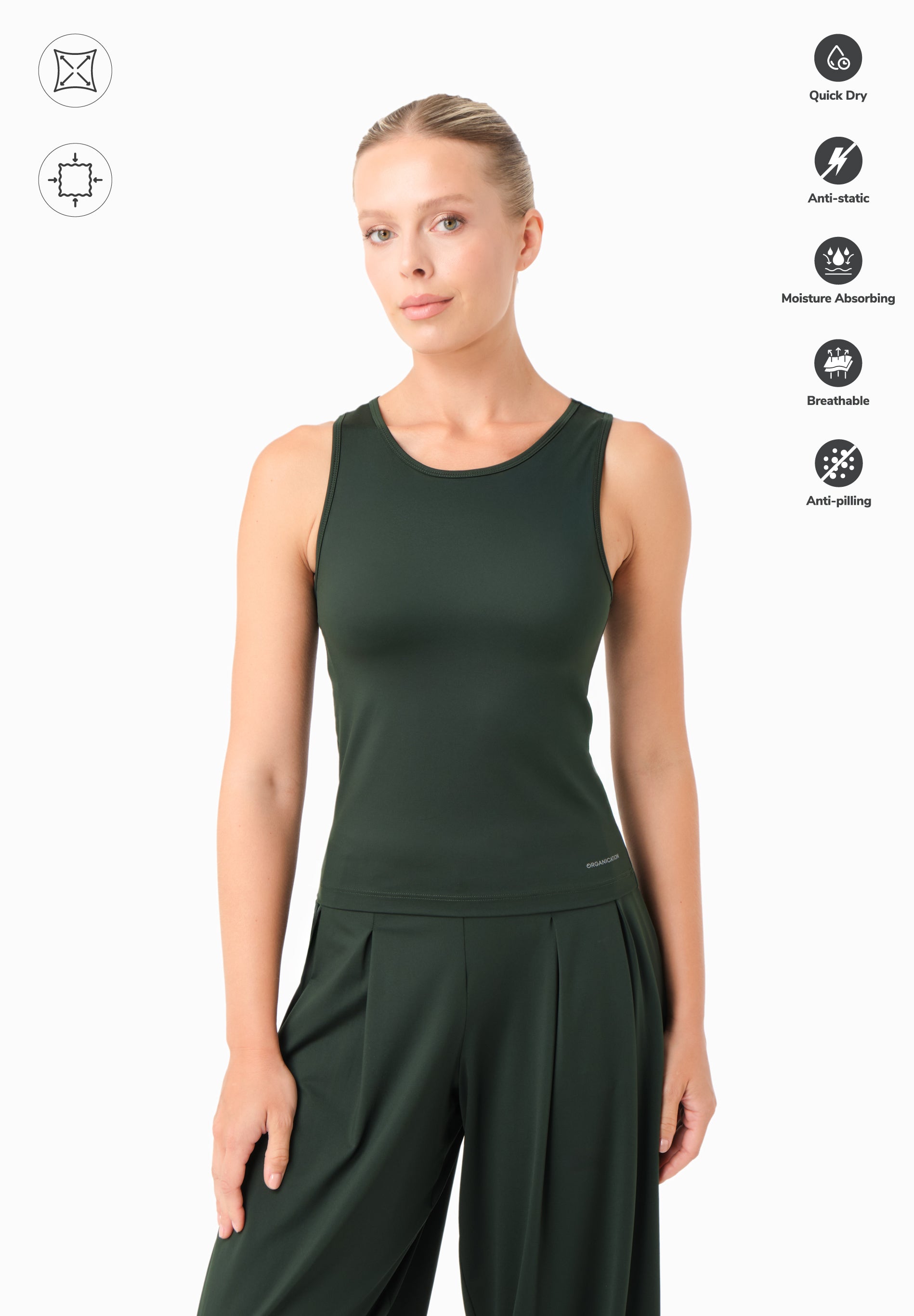 ANNYA | Sportliches Tanktop aus recyceltem Polyamid