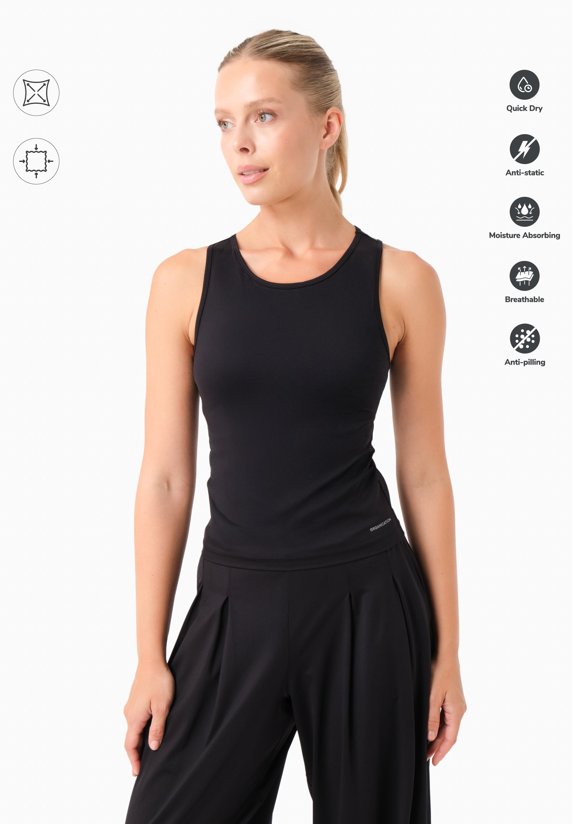 ANNYA | Sportliches Tanktop aus recyceltem Polyamid