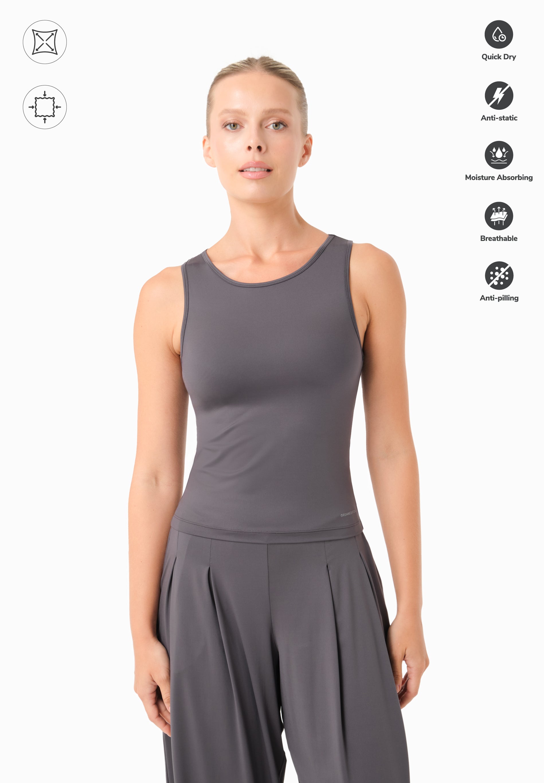 ANNYA | Sportliches Tanktop aus recyceltem Polyamid