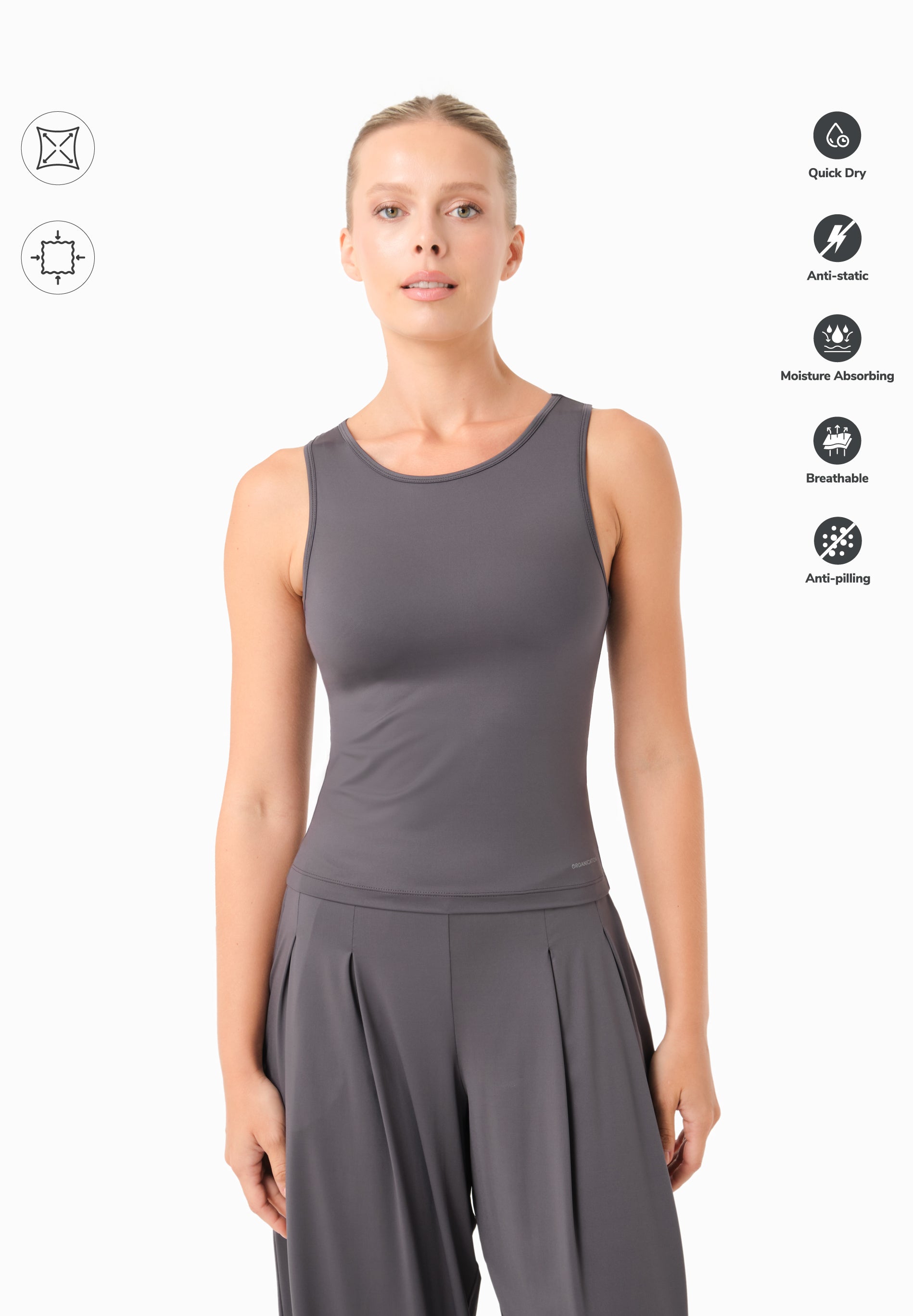 ANNYA | Sportliches Tanktop aus recyceltem Polyamid