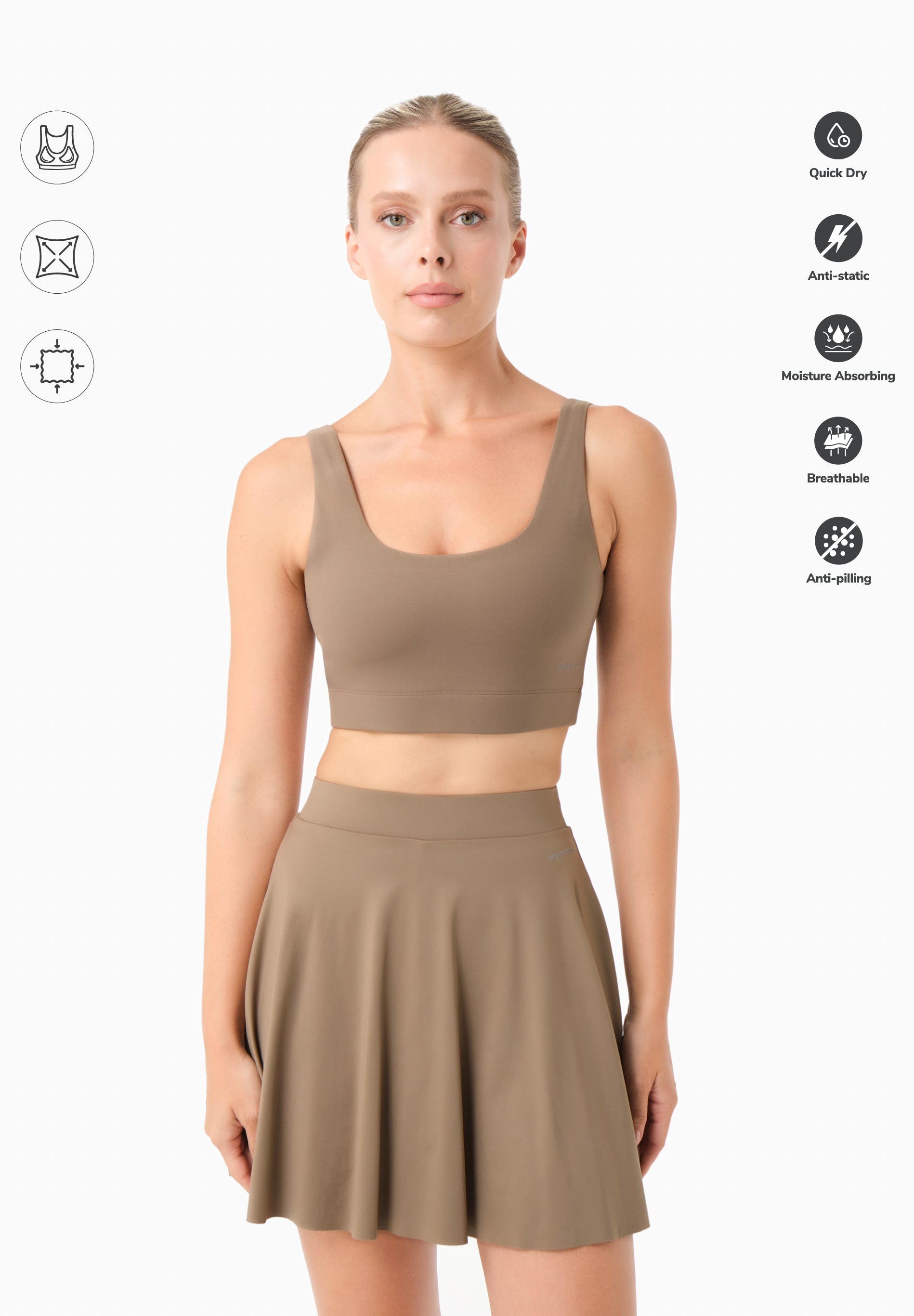 BESS | Sportliches Bralette aus recyceltem Polyamid