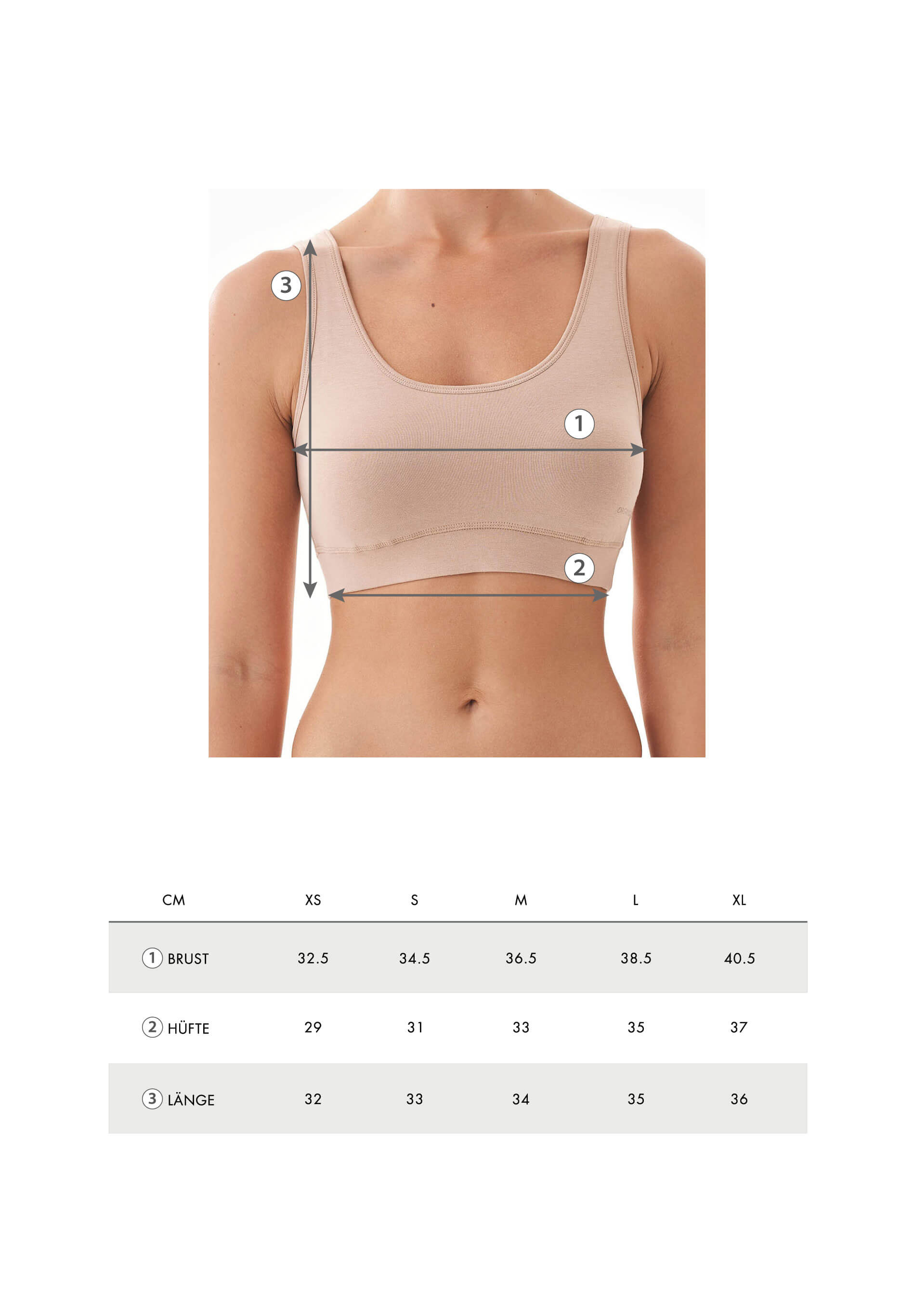 BRIANNA | Bralette aus Bio-Baumwolle und TENCEL™ Modal