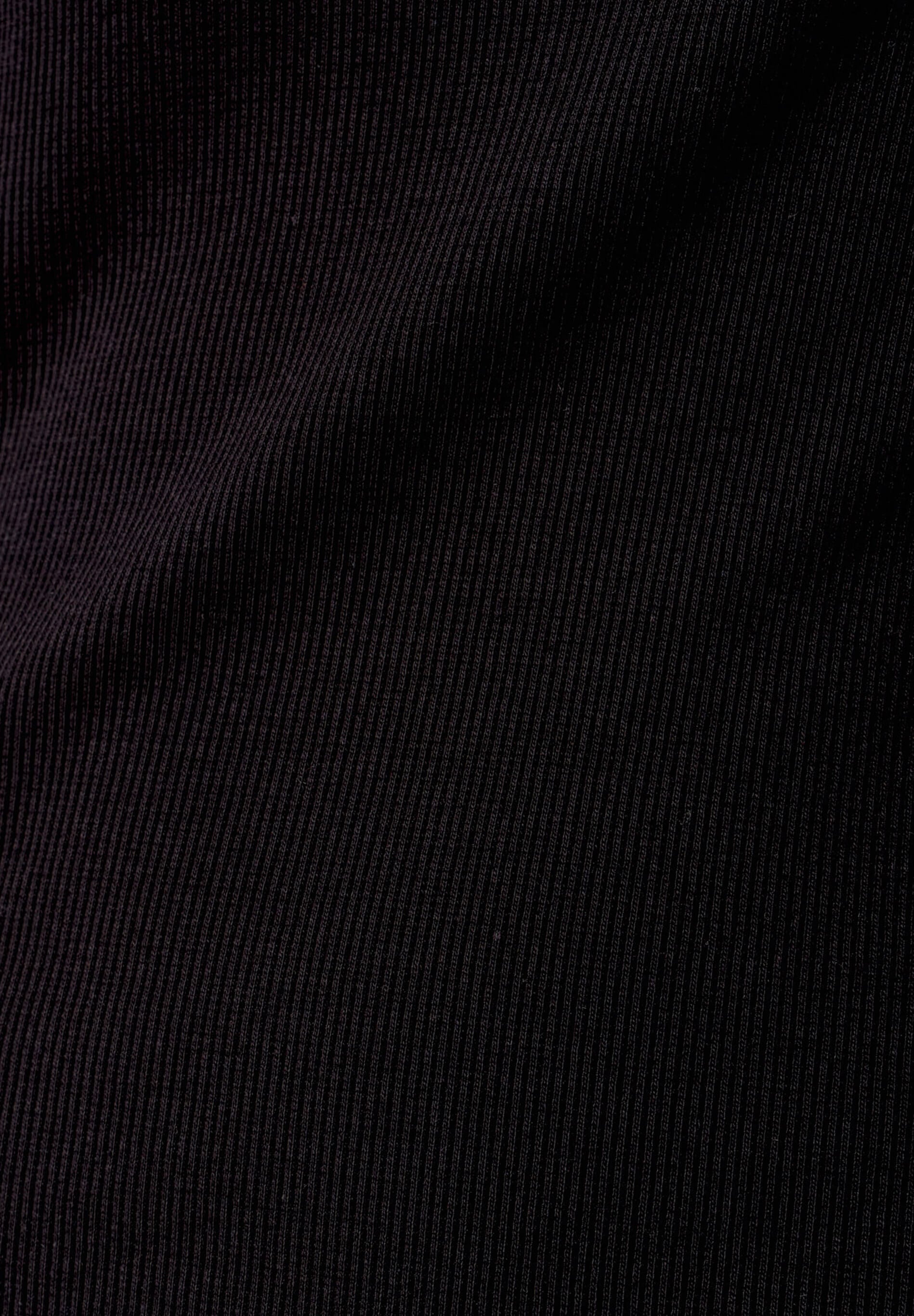 DERREN | Geripptes Kleid aus Bio-Baumwolle