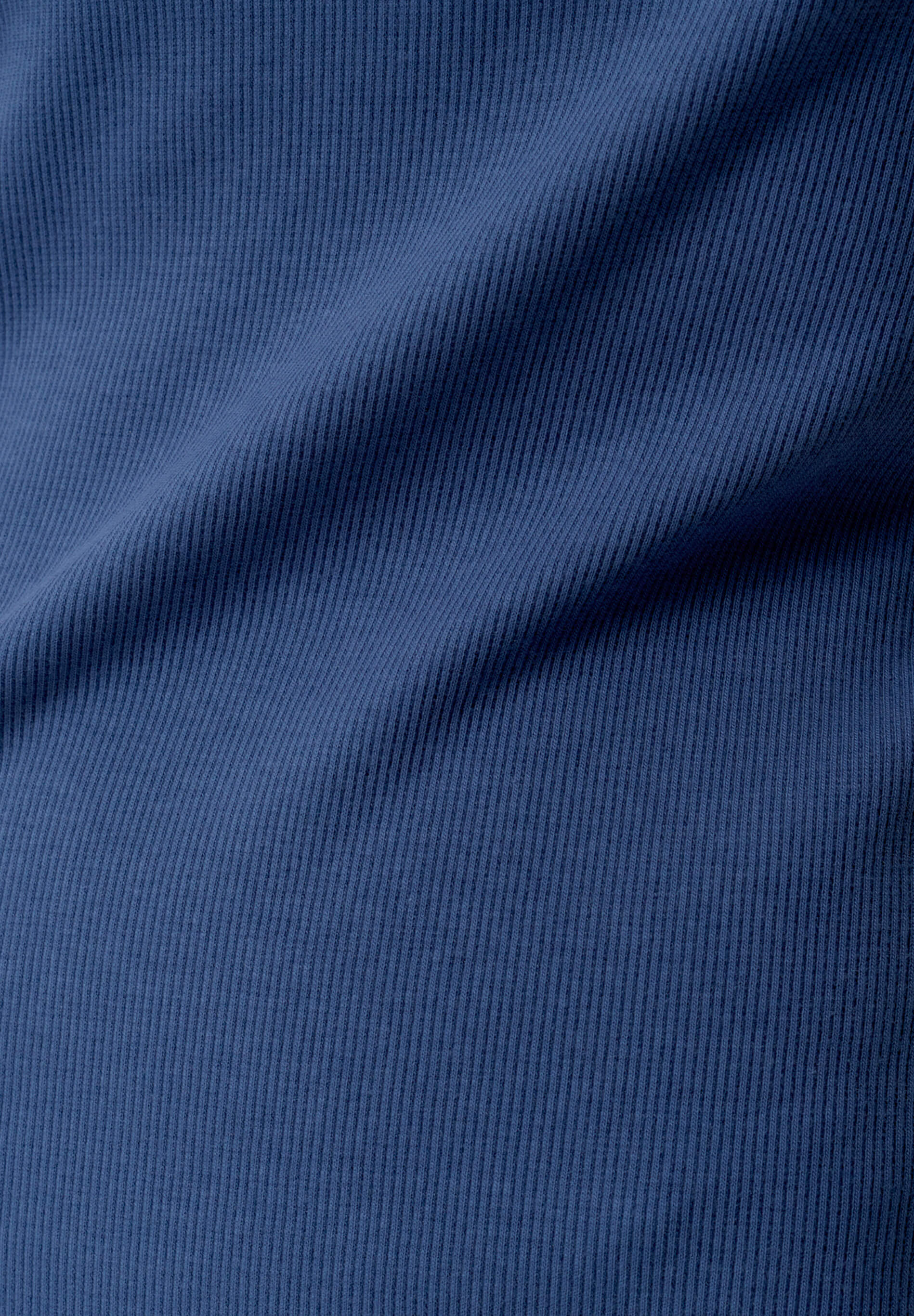 DERREN | Geripptes Kleid aus Bio-Baumwolle