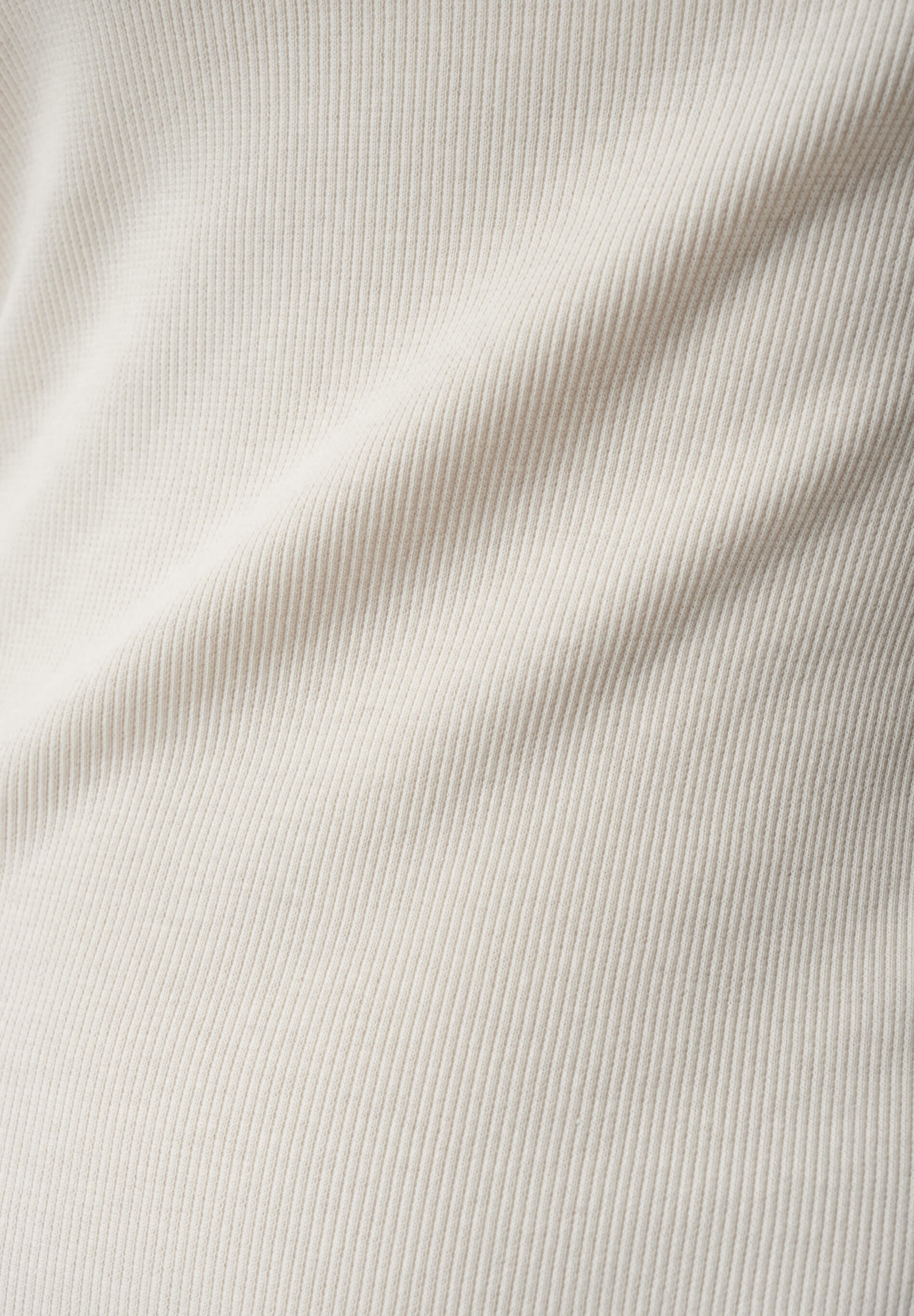 DERREN | Geripptes Kleid aus Bio-Baumwolle