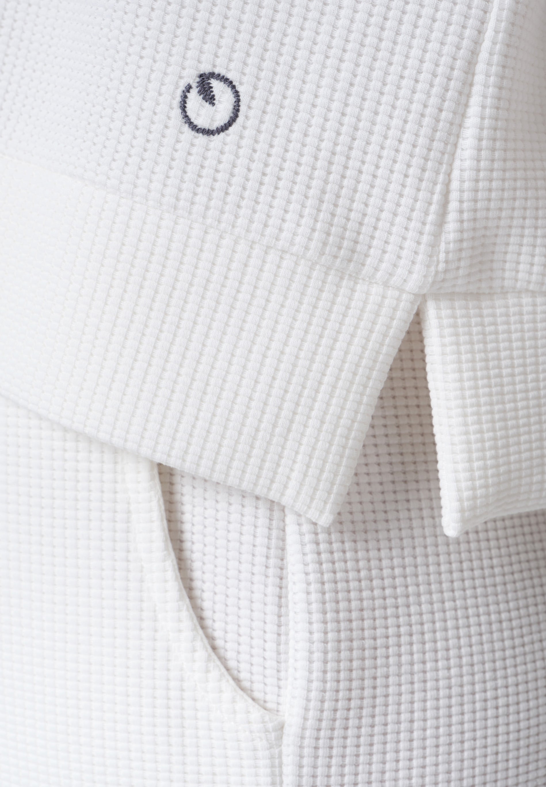 HANNA | Waffel Hoodie aus Bio-Baumwolle und recyceltem Polyester