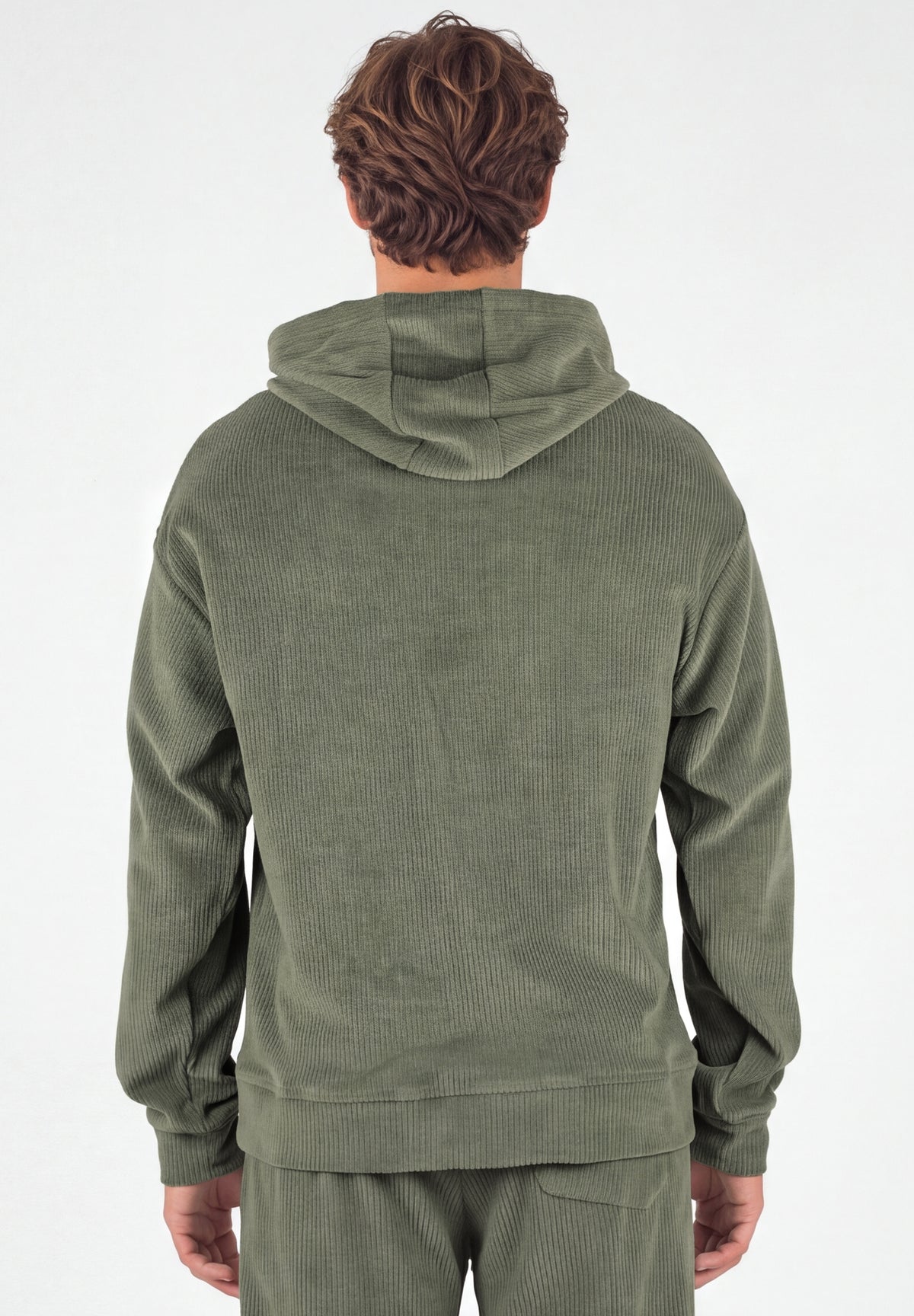 Cord-Hoodie aus Bio-Baumwolle