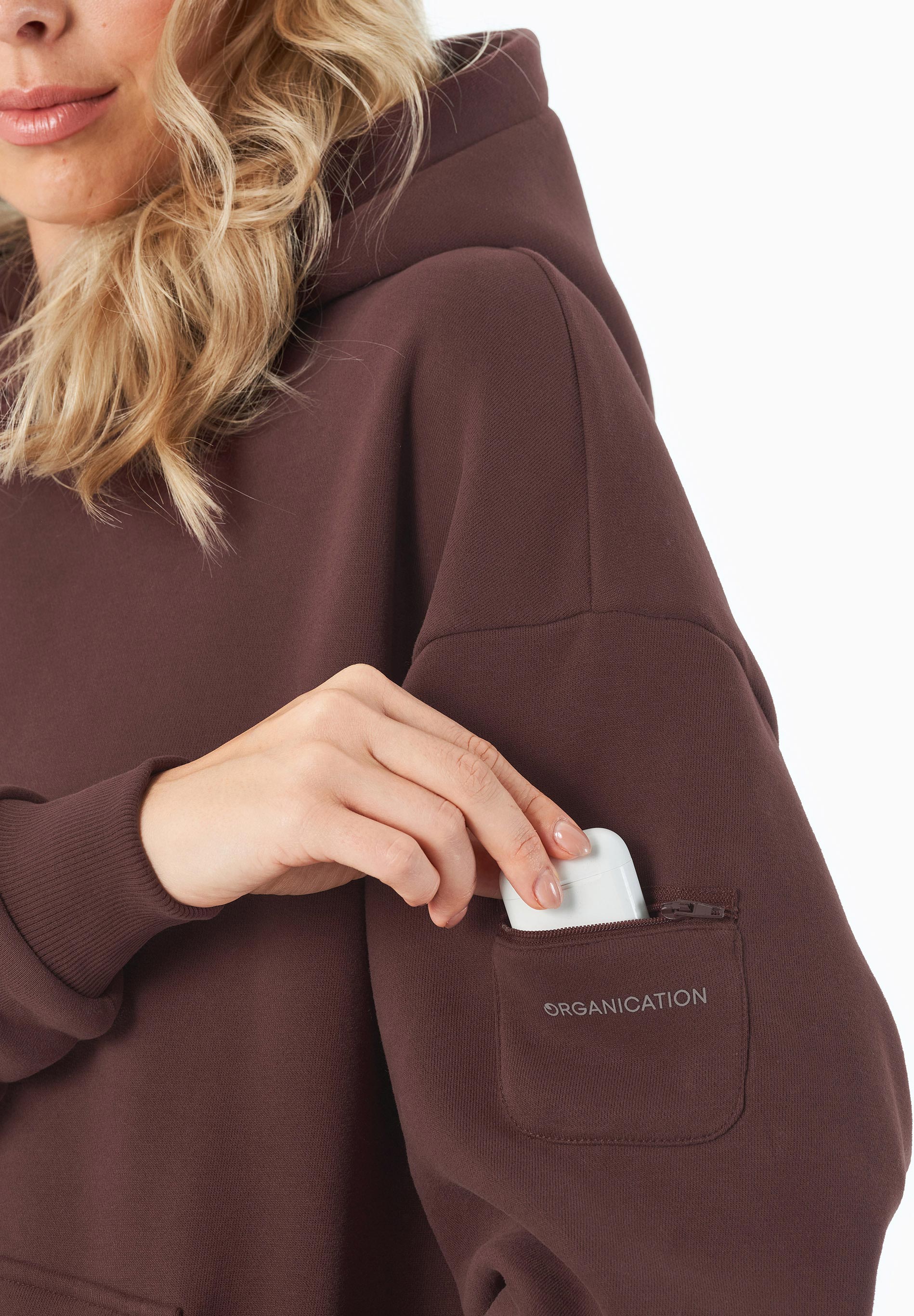 HARVINN | Essentials Travel Unisex Hoodie aus Bio-Baumwolle und recyceltem Polyester