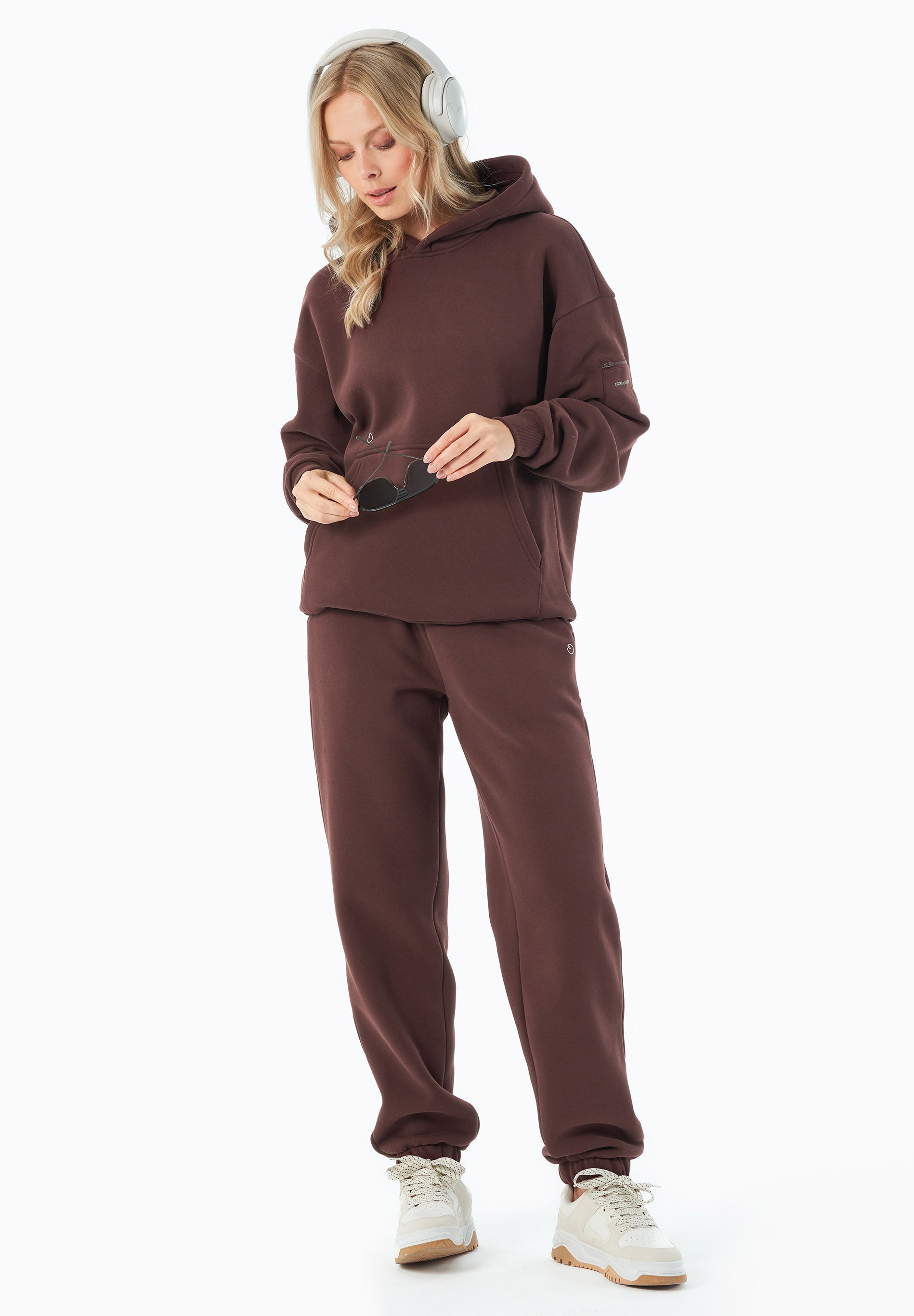 HARVINN | Essentials Travel Unisex Hoodie aus Bio-Baumwolle und recyceltem Polyester