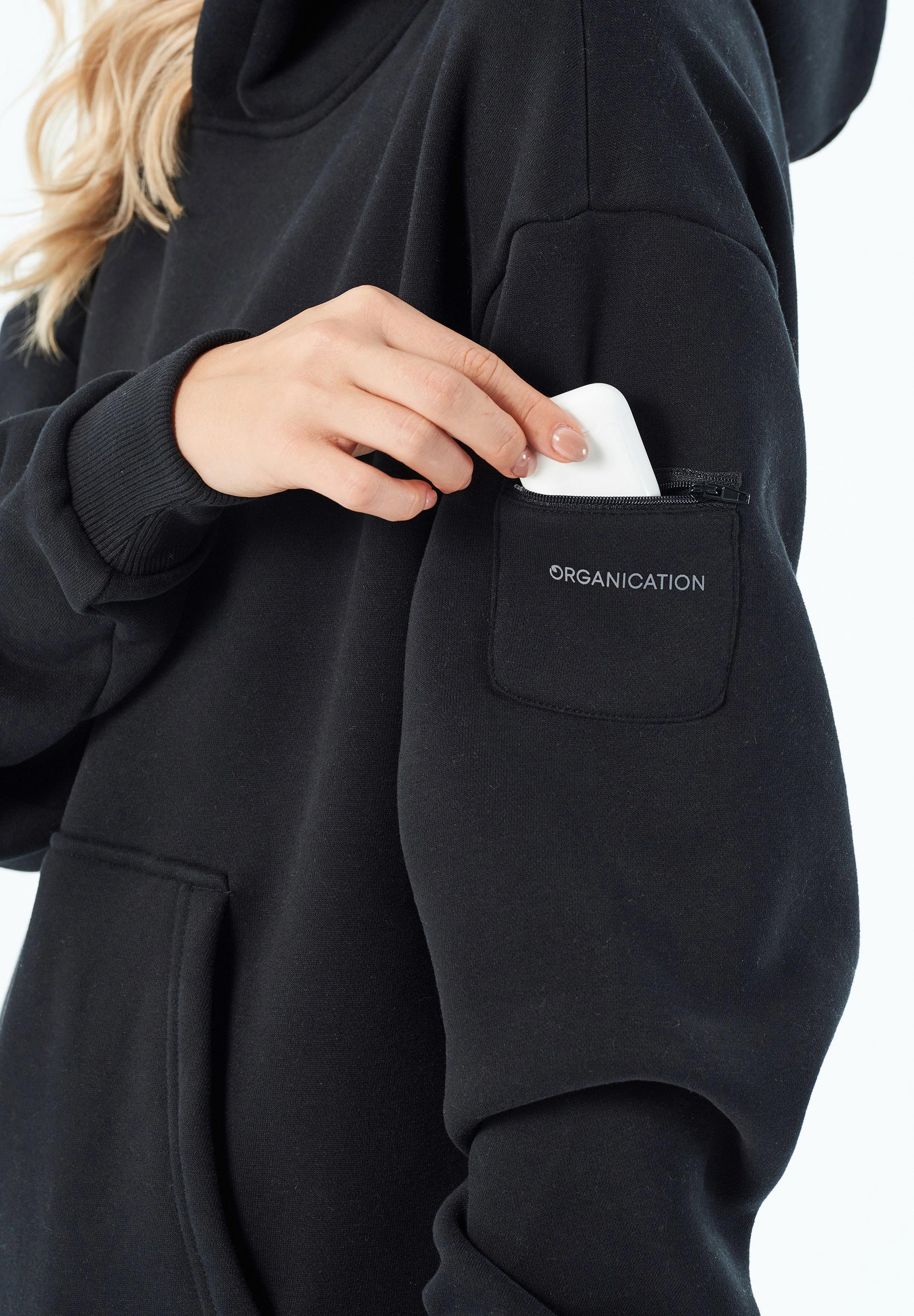 HARVINN | Essentials Travel Unisex Hoodie aus Bio-Baumwolle und recyceltem Polyester