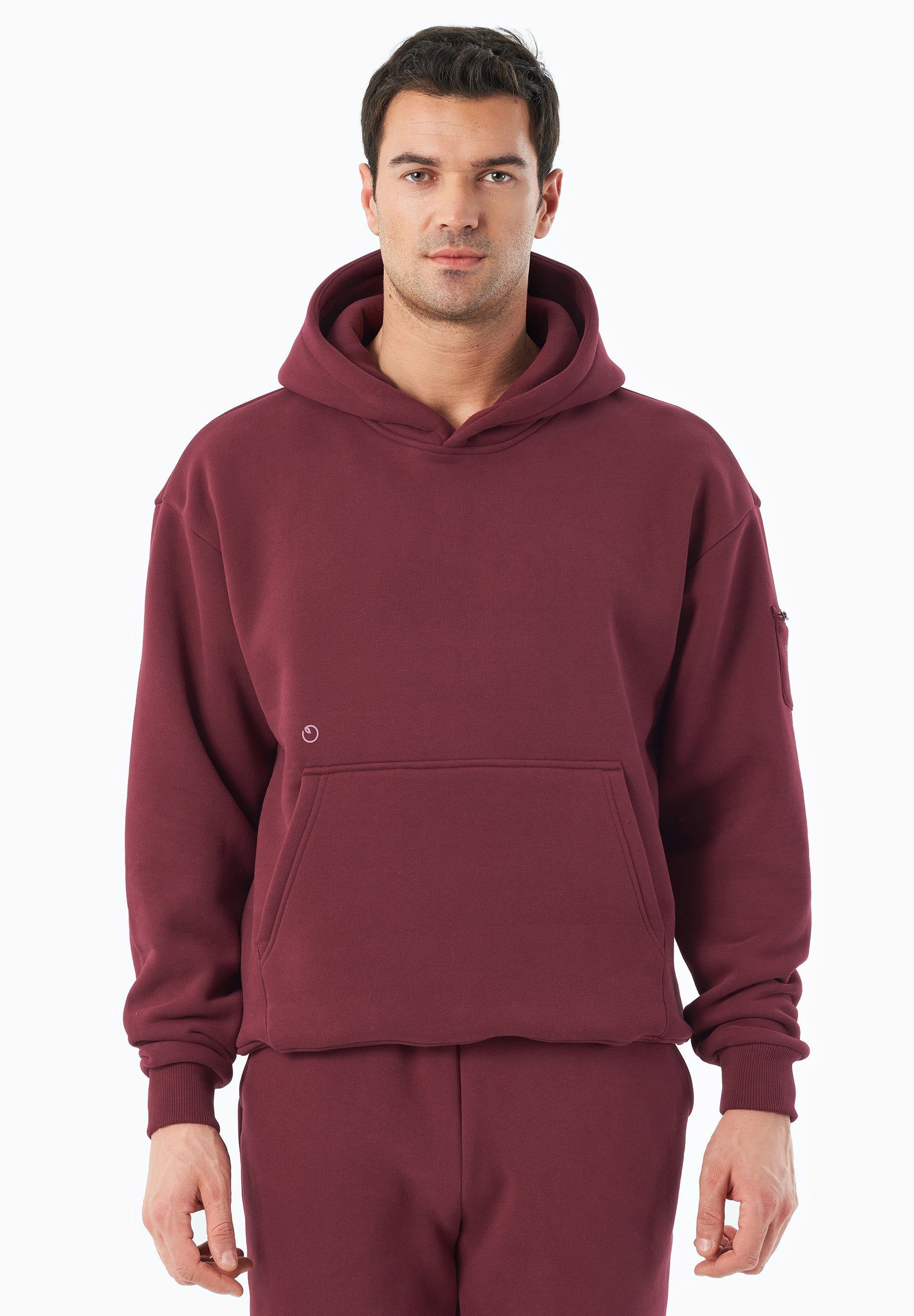 HARVINN | Essentials Travel Unisex Hoodie aus Bio-Baumwolle und recyceltem Polyester
