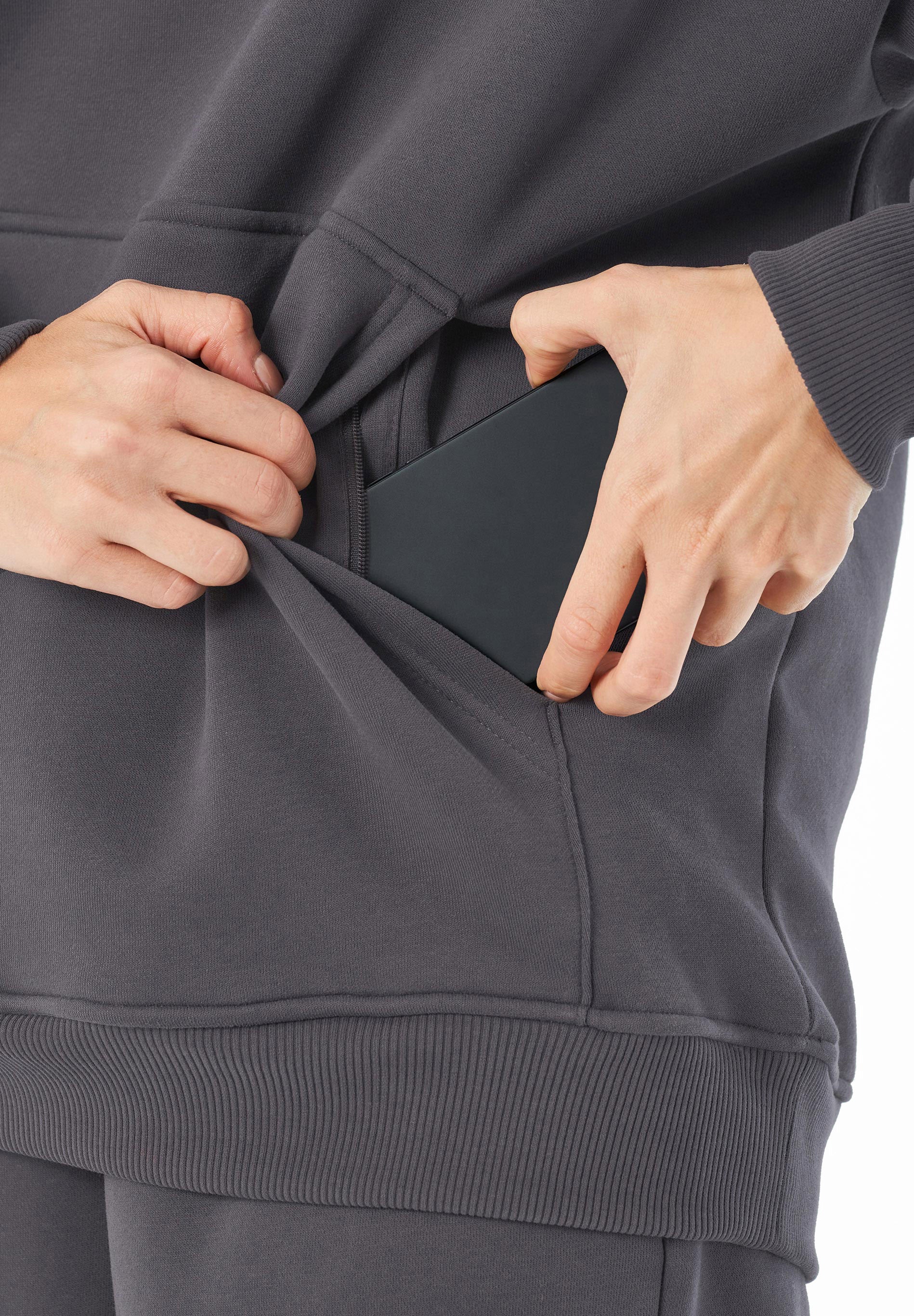 HARVINN | Essentials Travel Unisex Hoodie aus Bio-Baumwolle und recyceltem Polyester