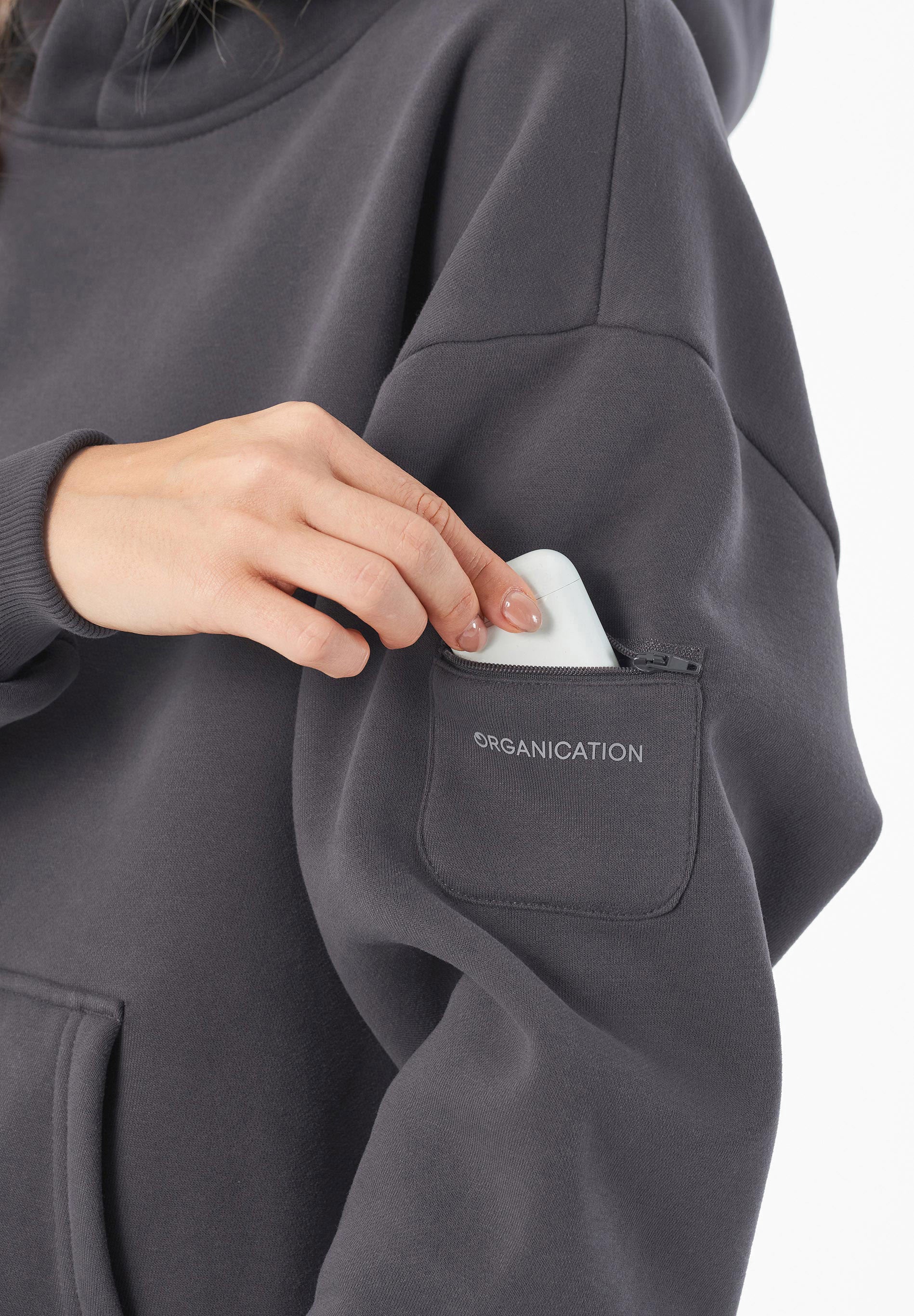 HARVINN | Essentials Travel Unisex Hoodie aus Bio-Baumwolle und recyceltem Polyester