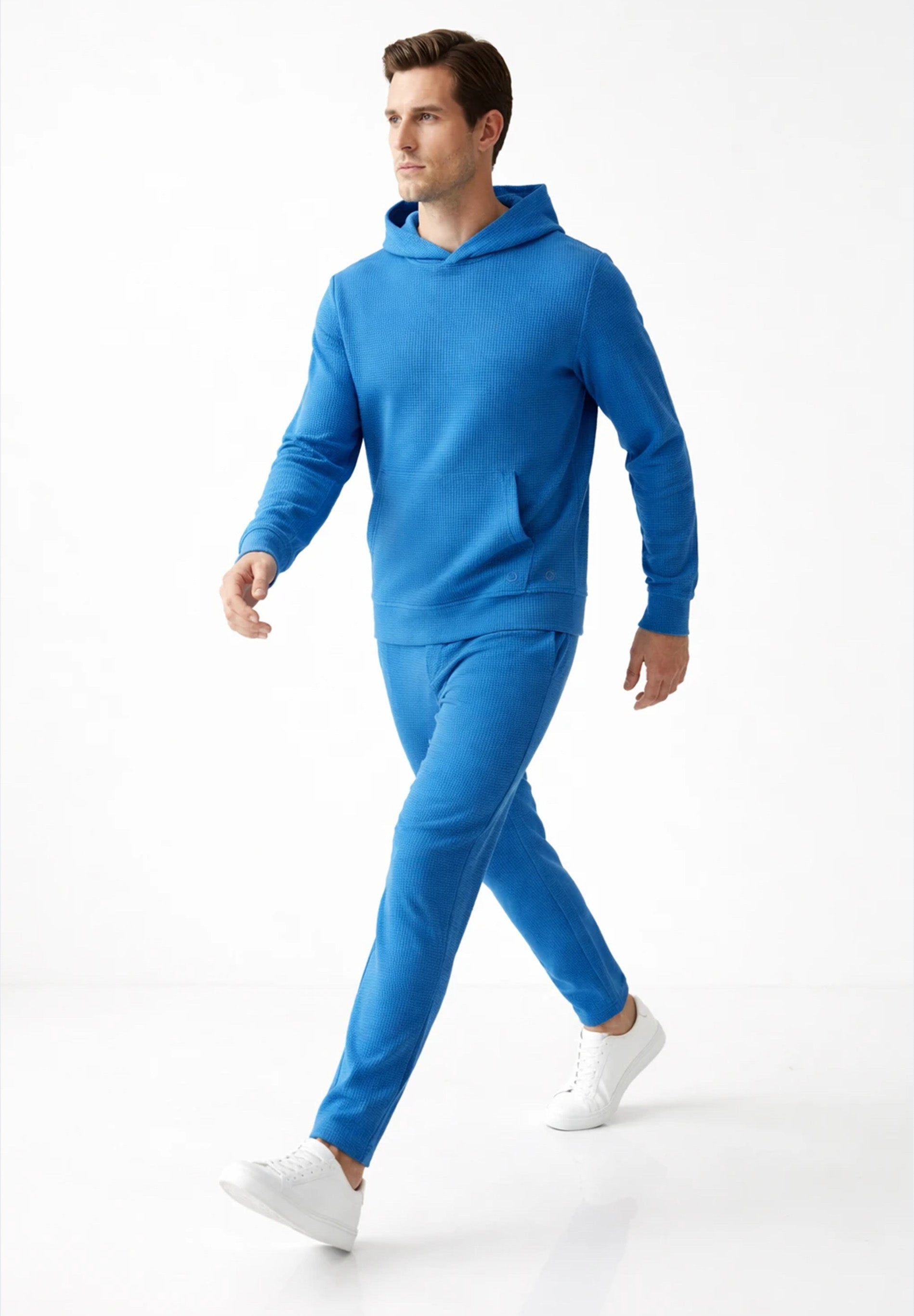 HECTORR | Waffel Hoodie aus Bio-Baumwolle & recyceltem Polyester