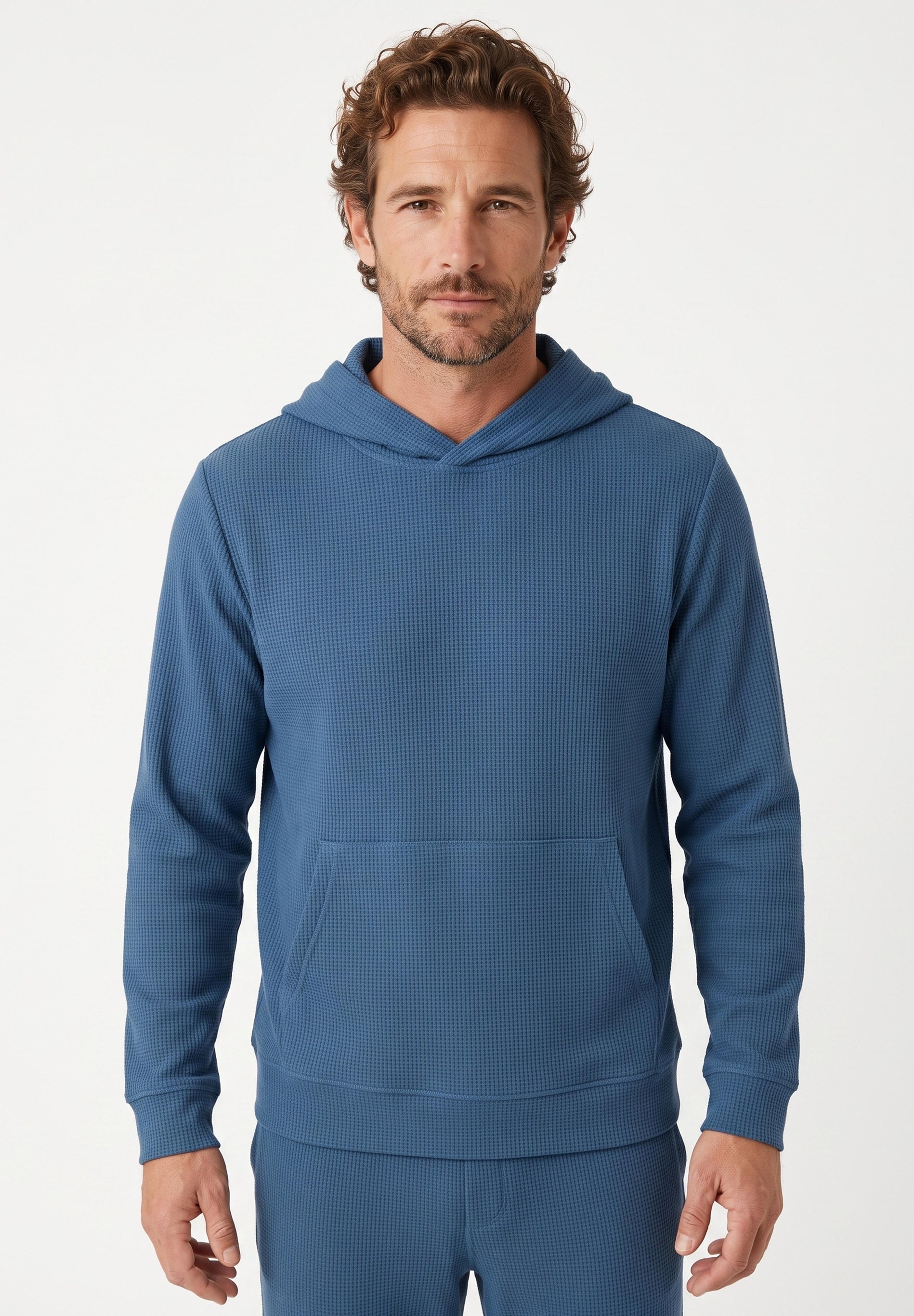 HECTORR | Waffel Hoodie aus Bio-Baumwolle & recyceltem Polyester