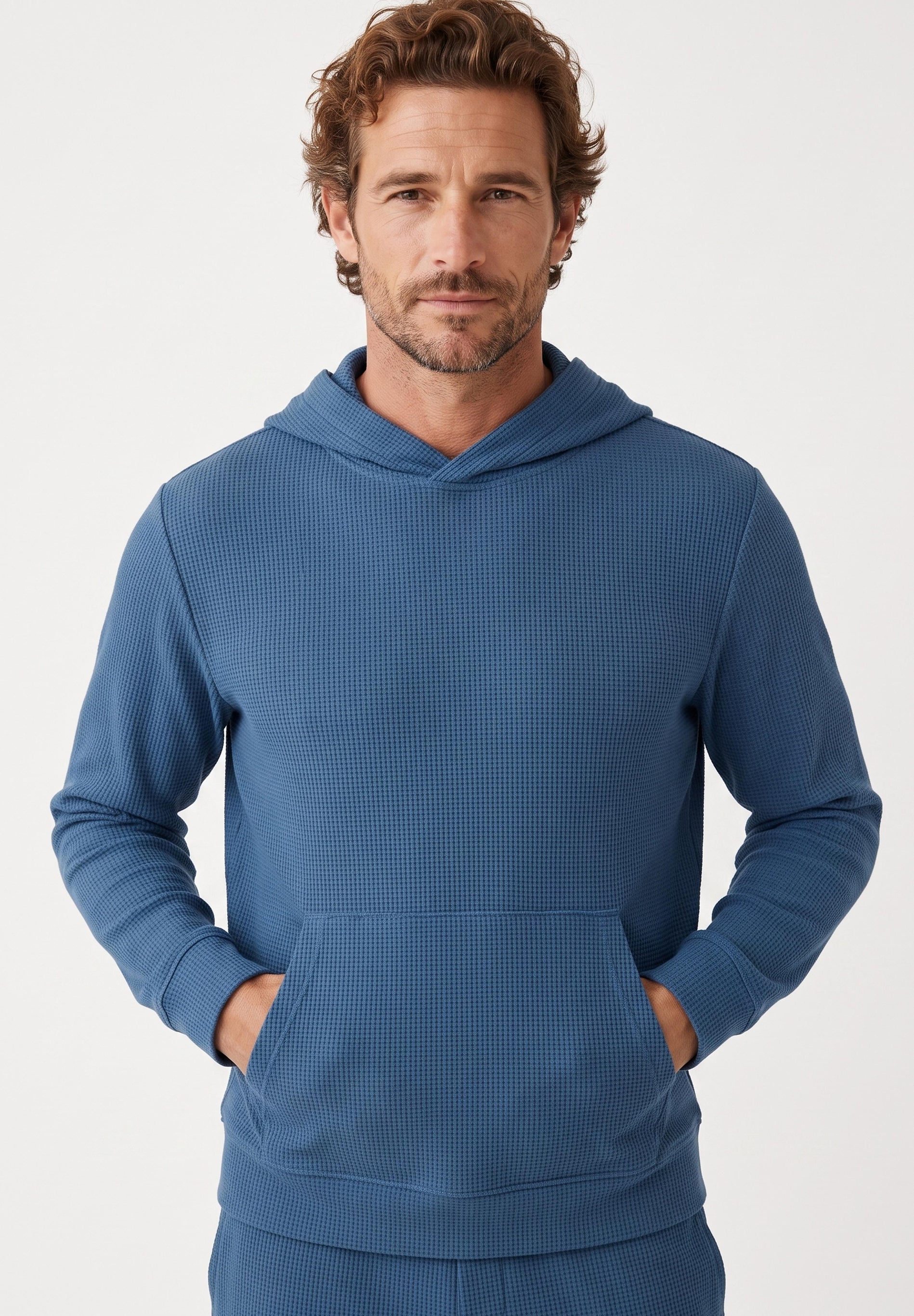 HECTORR | Waffel Hoodie aus Bio-Baumwolle & recyceltem Polyester