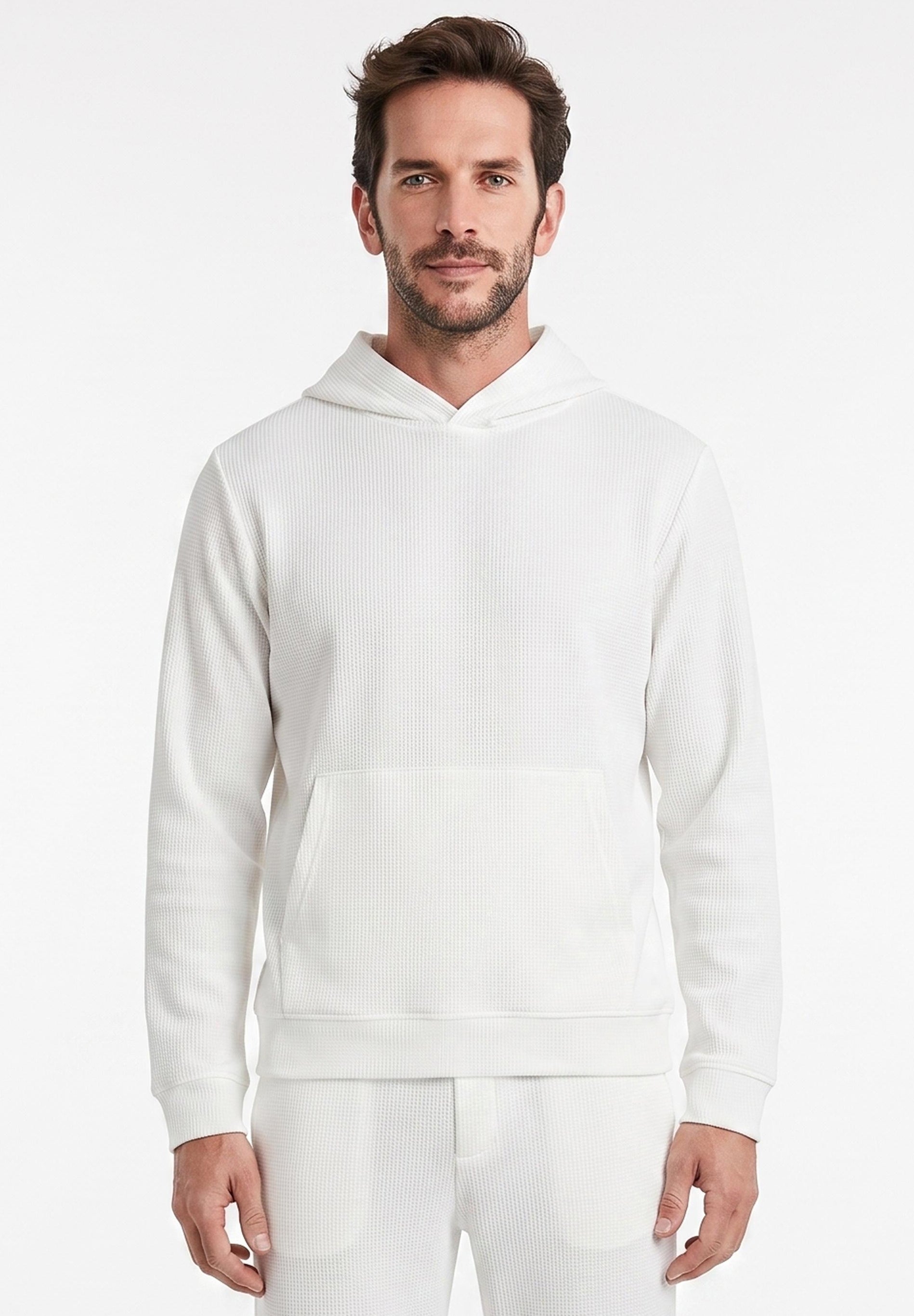 HECTORR | Waffel Hoodie aus Bio-Baumwolle & recyceltem Polyester