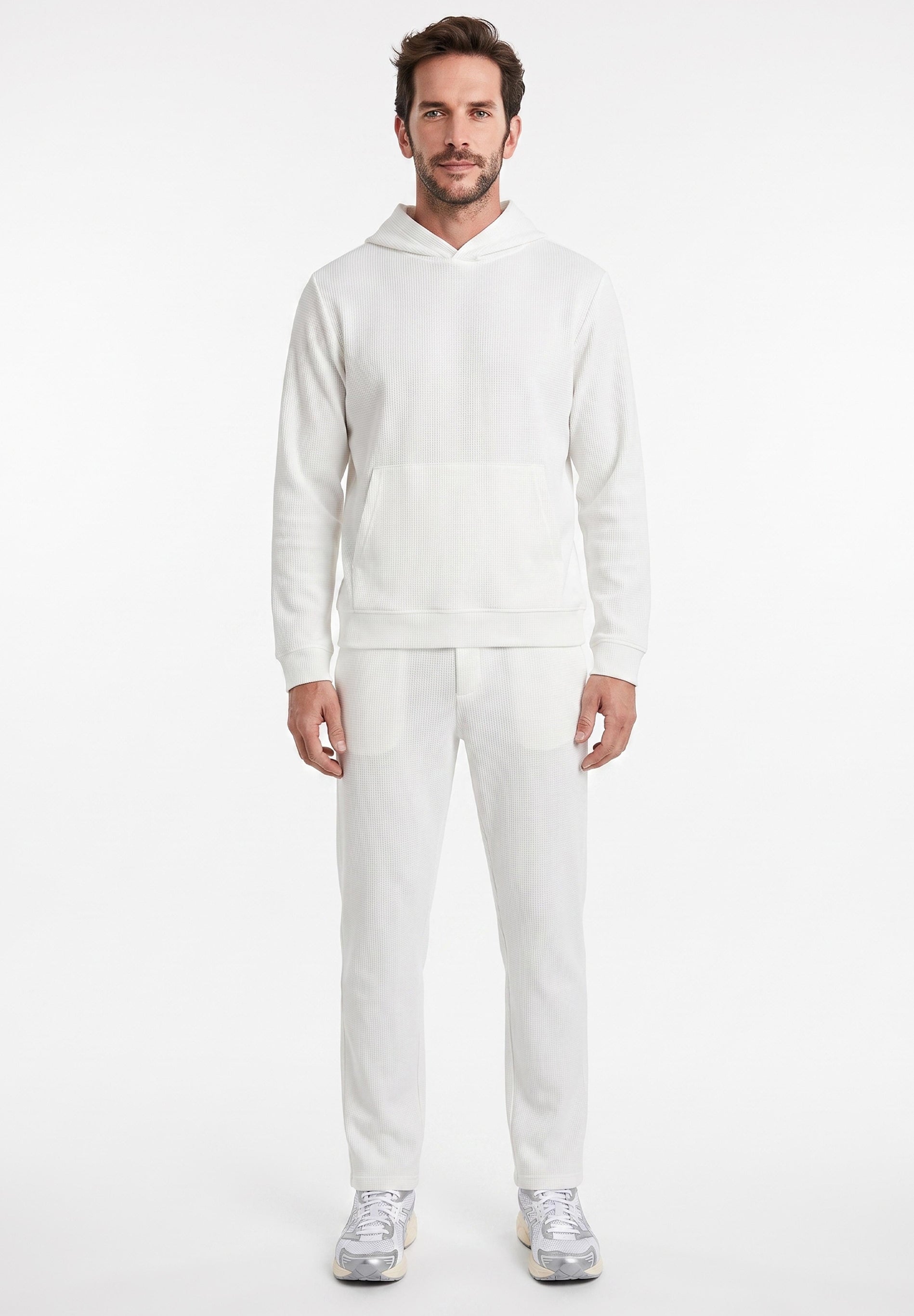 HECTORR | Waffel Hoodie aus Bio-Baumwolle & recyceltem Polyester
