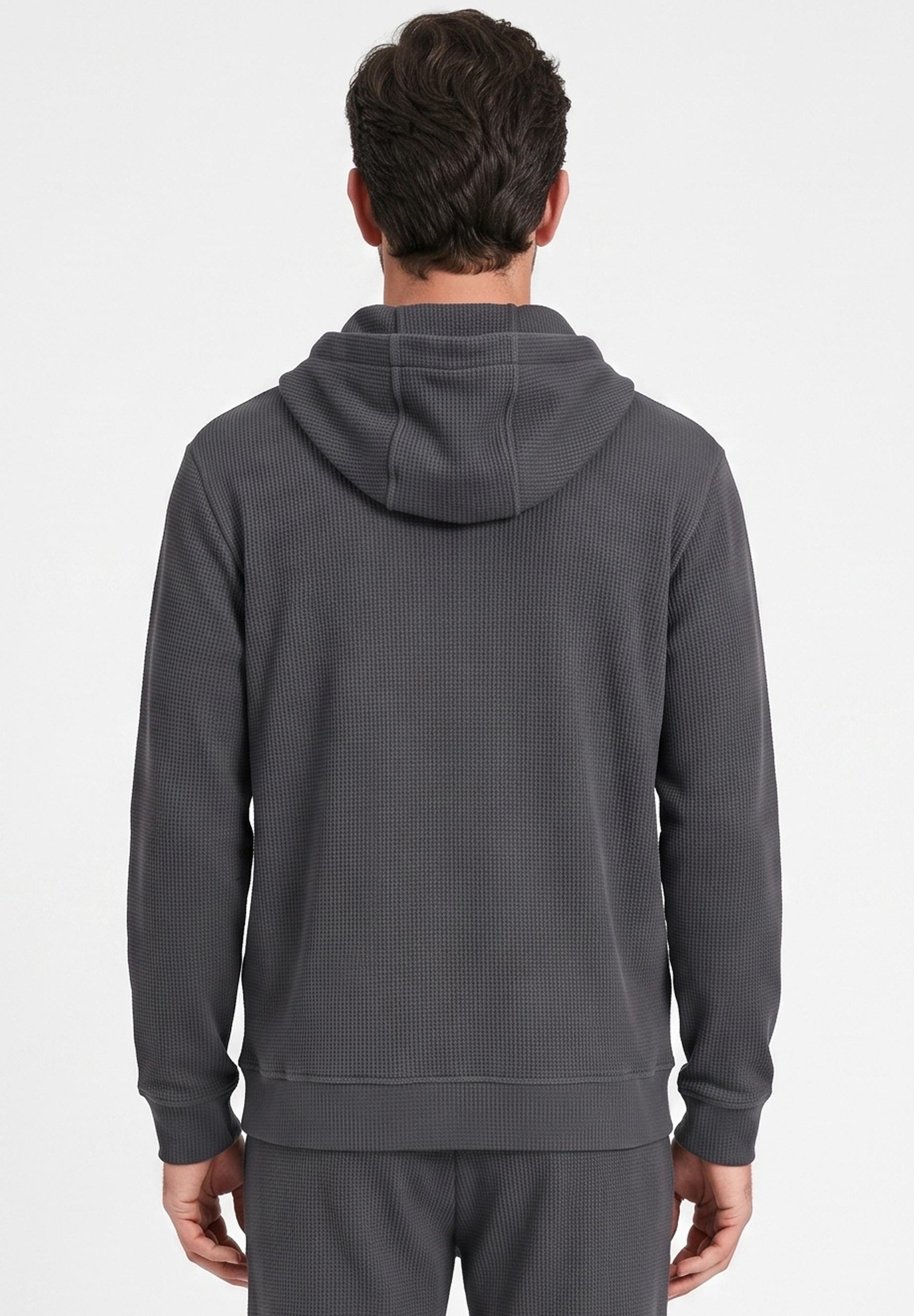 HECTORR | Waffel Hoodie aus Bio-Baumwolle & recyceltem Polyester