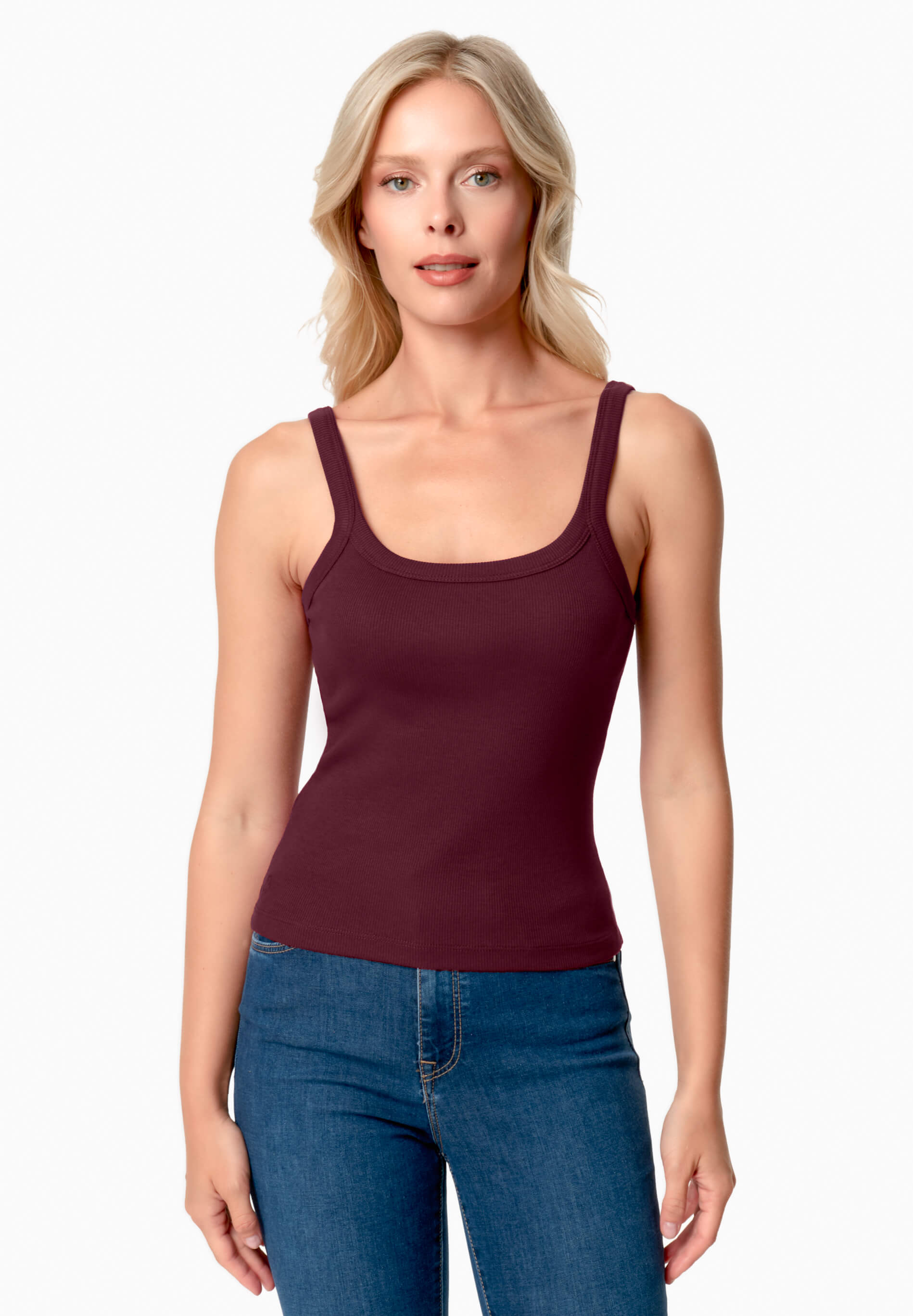 IPEEK | Ripp-Tanktop aus TENCEL™ Modal und Bio-Baumwolle