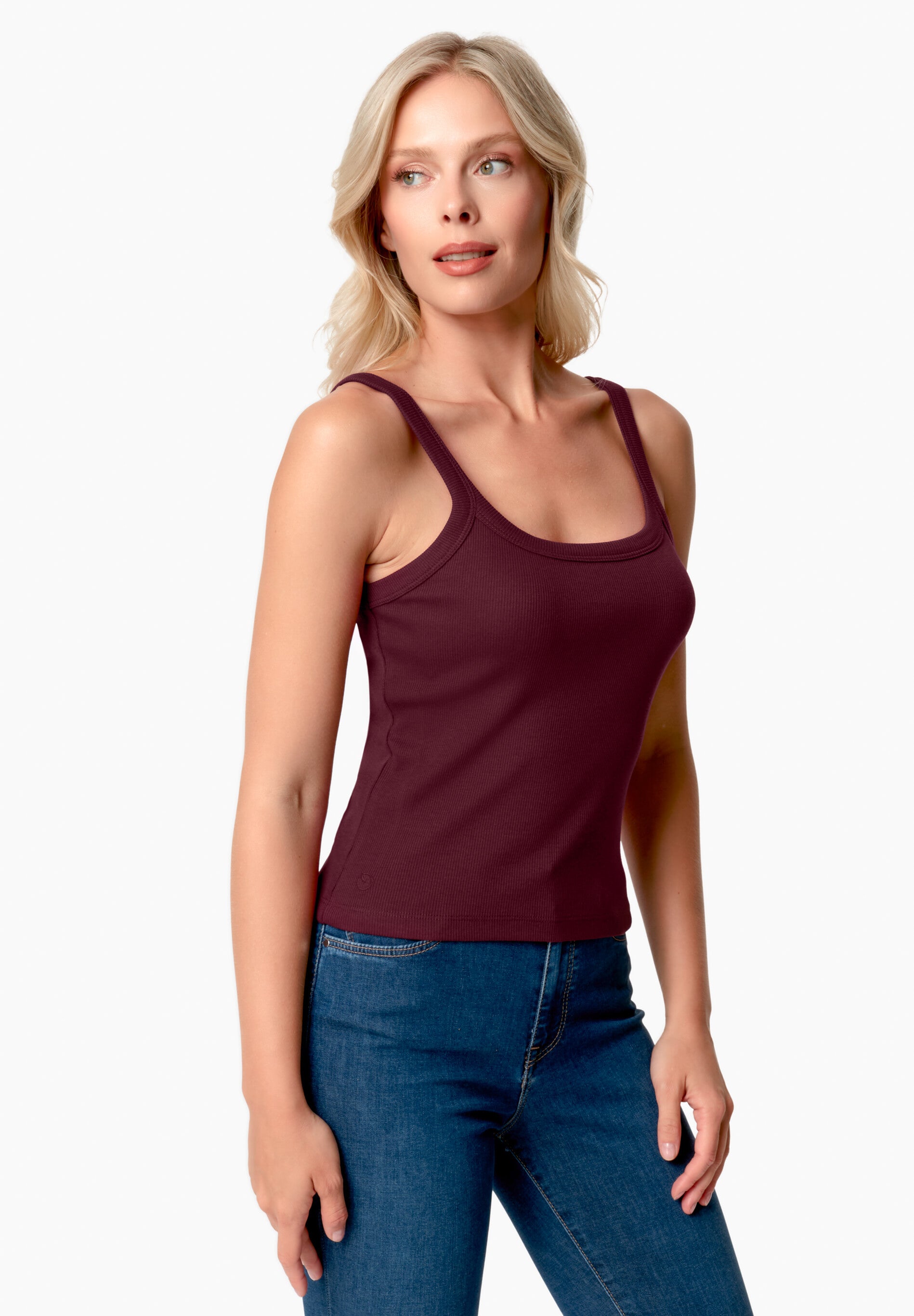 IPEEK | Ripp-Tanktop aus TENCEL™ Modal und Bio-Baumwolle