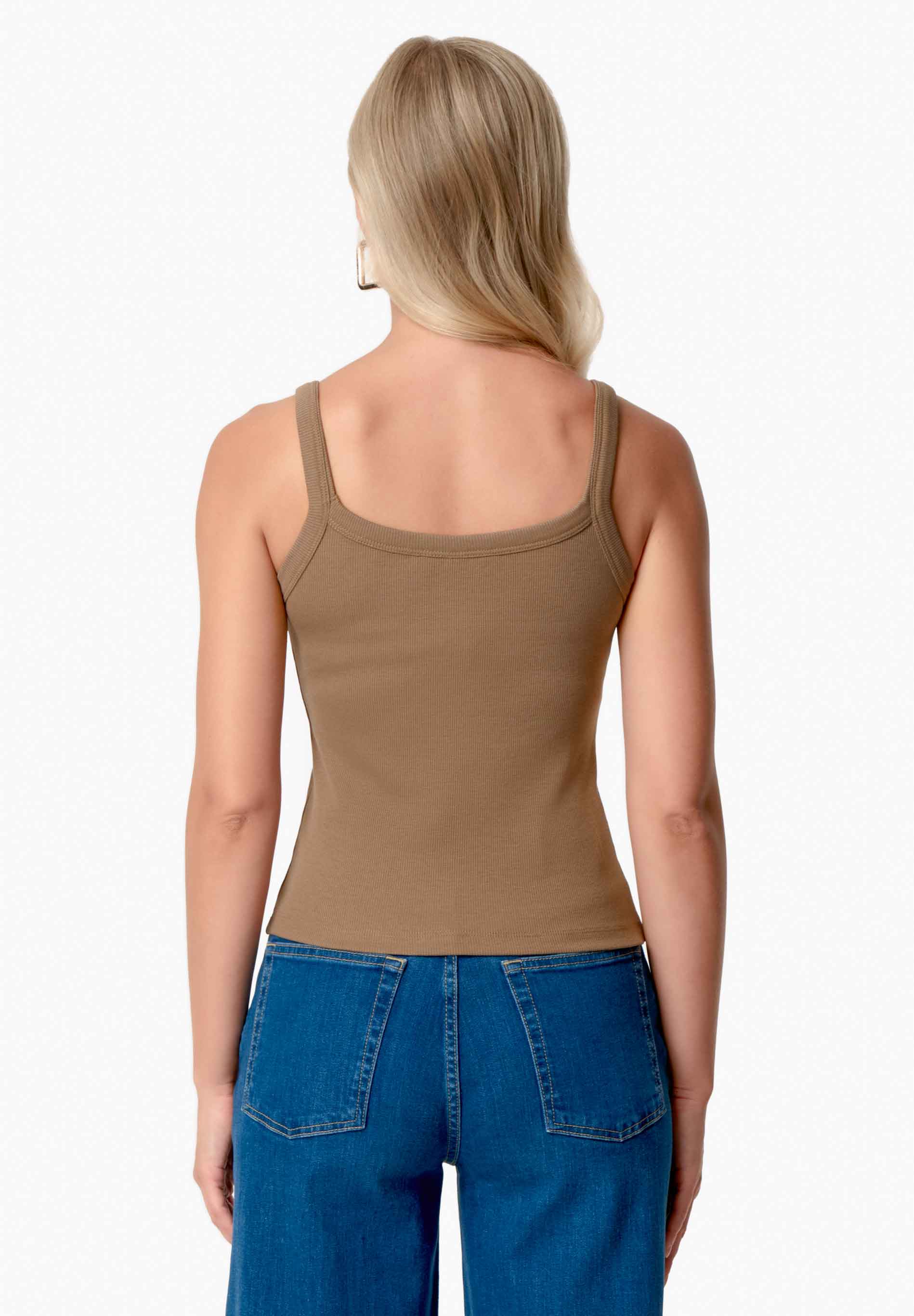IPEEK | Ripp-Tanktop aus TENCEL™ Modal und Bio-Baumwolle