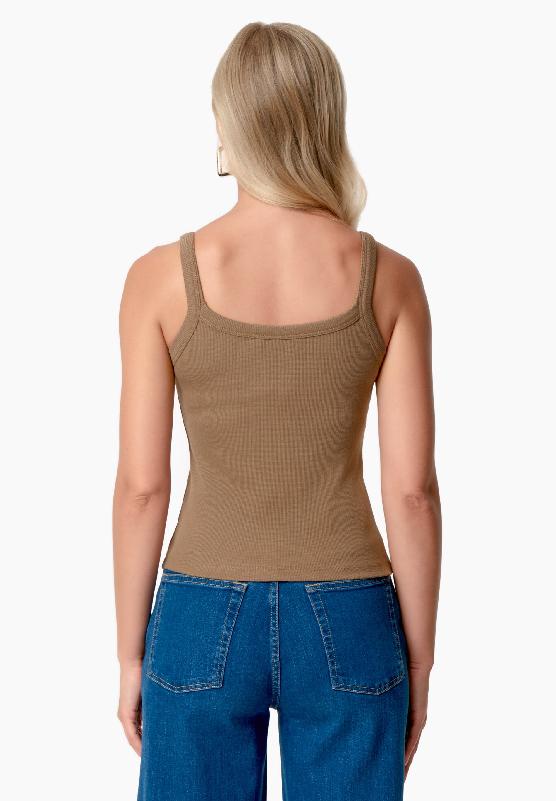 IPEEK | Ripp-Tanktop aus TENCEL™ Modal und Bio-Baumwolle