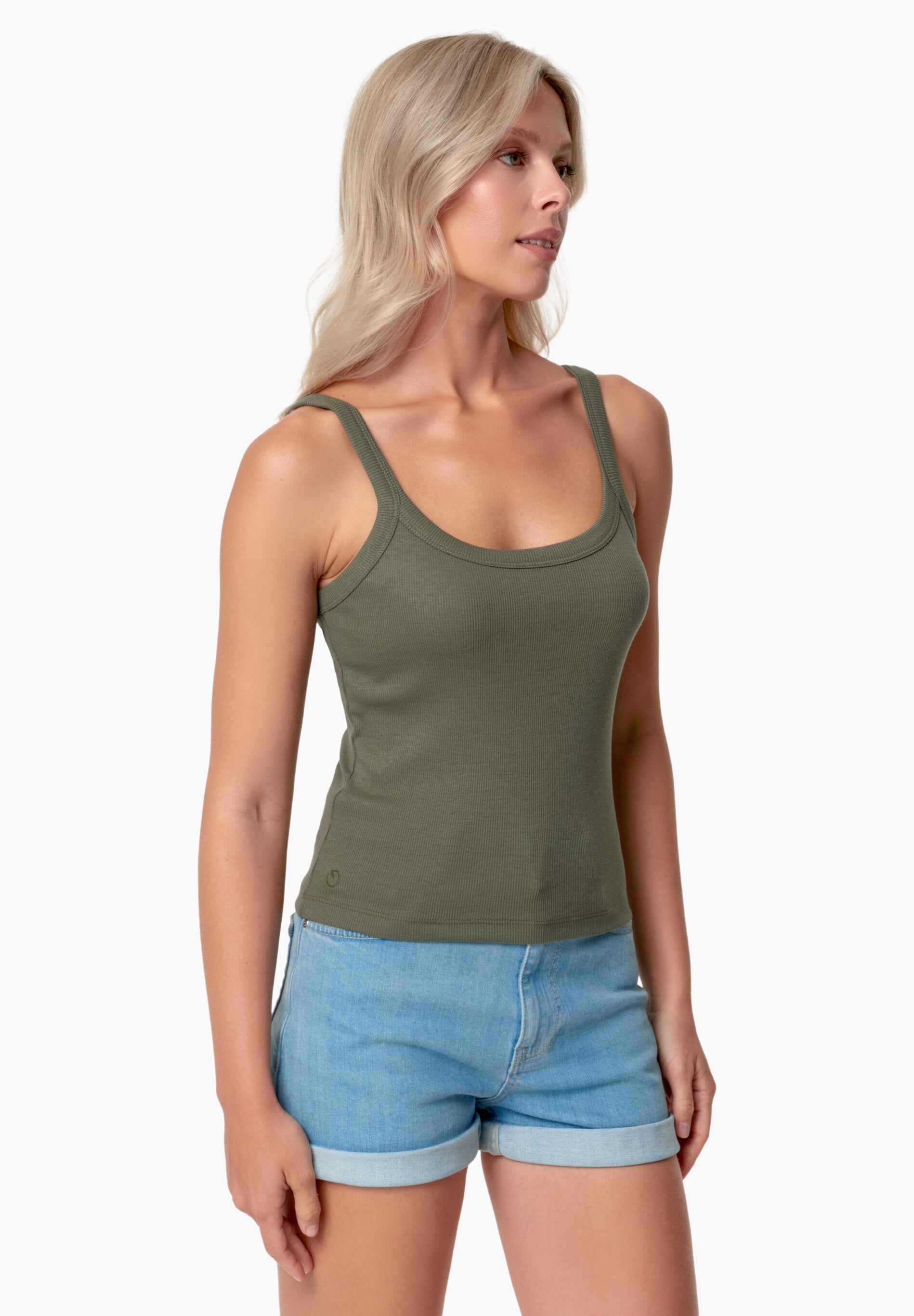 IPEEK | Ripp-Tanktop aus TENCEL™ Modal und Bio-Baumwolle
