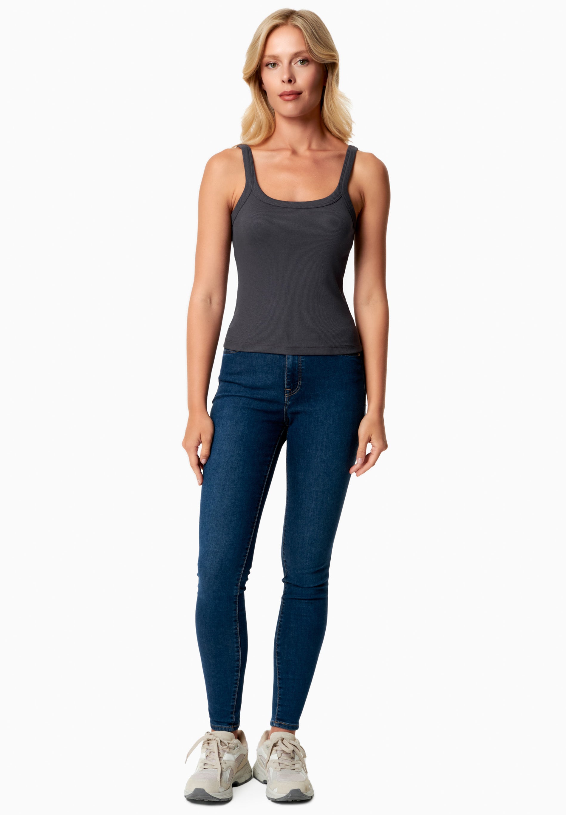 IPEEK | Ripp-Tanktop aus TENCEL™ Modal und Bio-Baumwolle