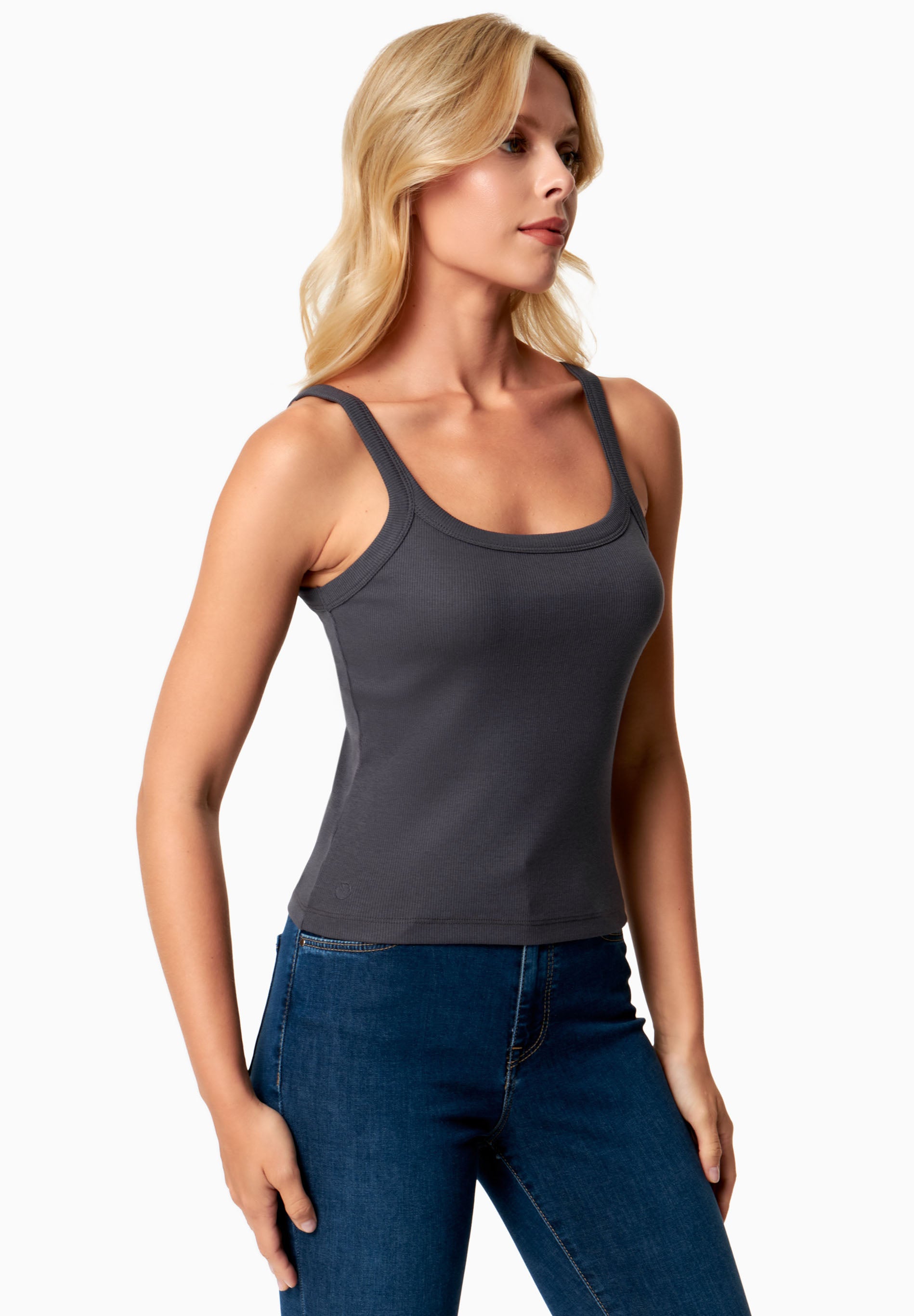 IPEEK | Ripp-Tanktop aus TENCEL™ Modal und Bio-Baumwolle
