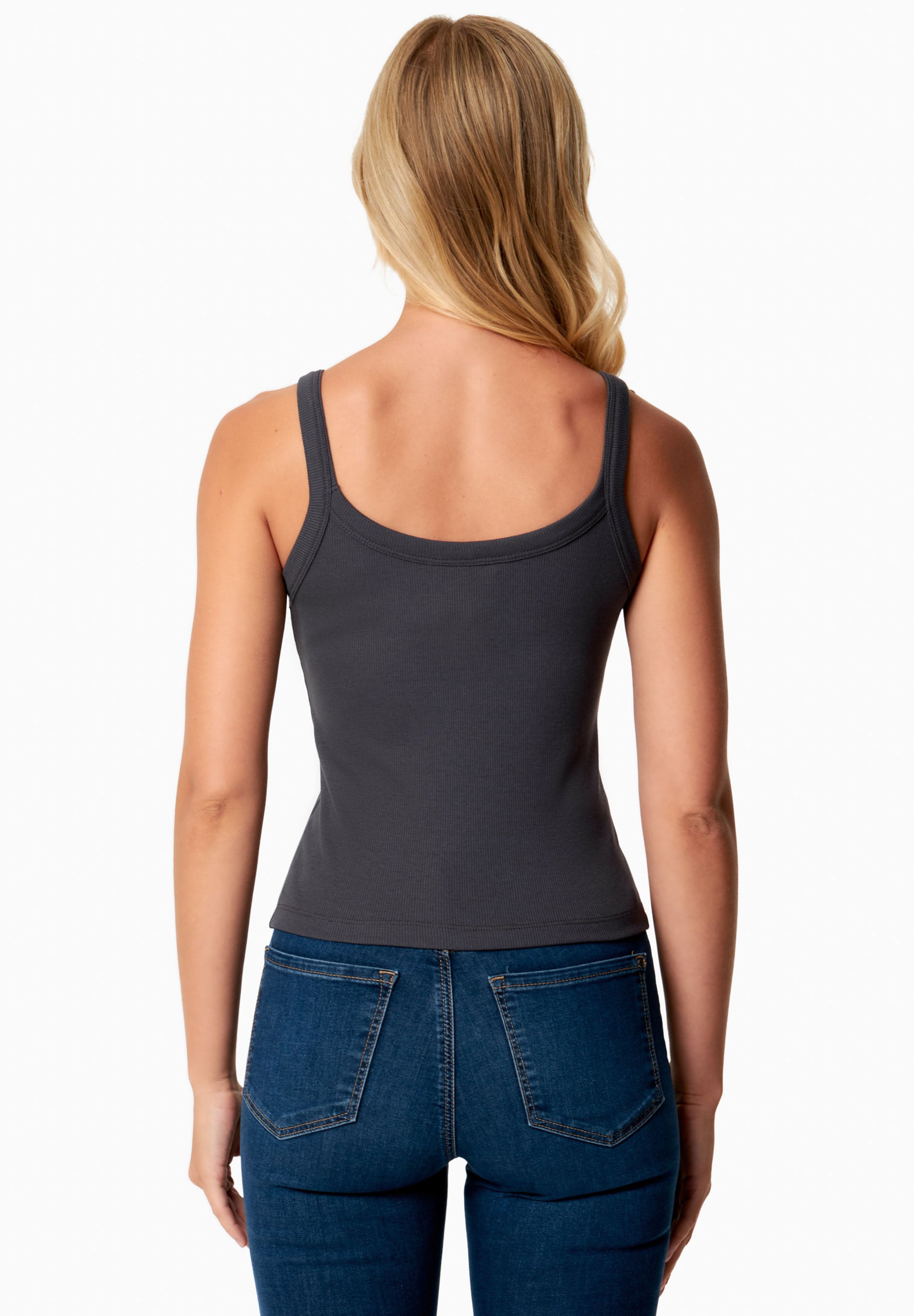 IPEEK | Ripp-Tanktop aus TENCEL™ Modal und Bio-Baumwolle