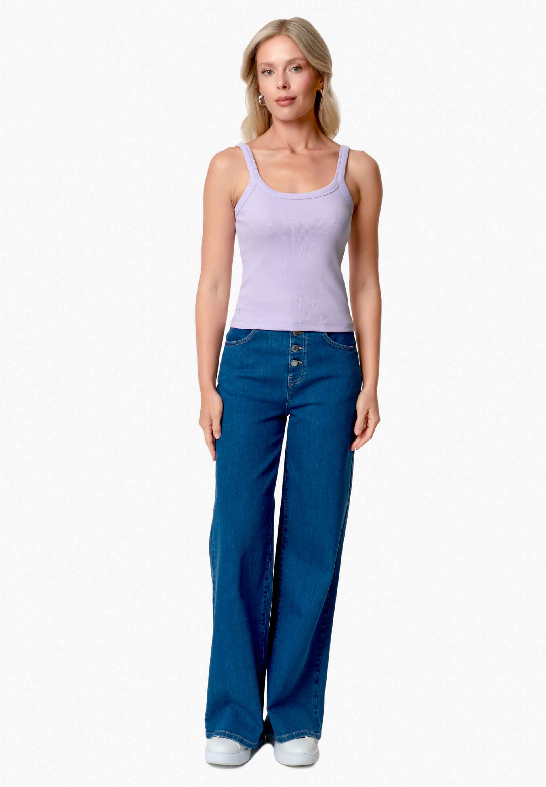 IPEEK | Ripp-Tanktop aus TENCEL™ Modal und Bio-Baumwolle
