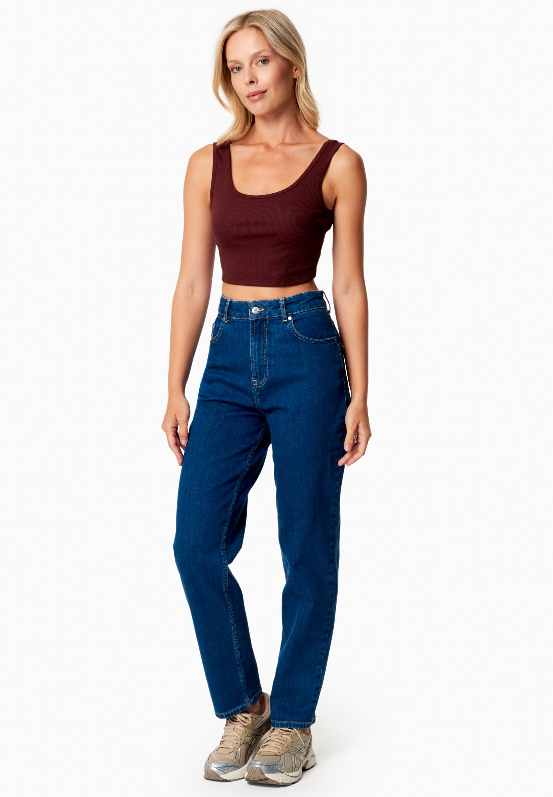IRISS | Ripp-Crop-Top aus TENCEL™ Modal und Bio-Baumwolle