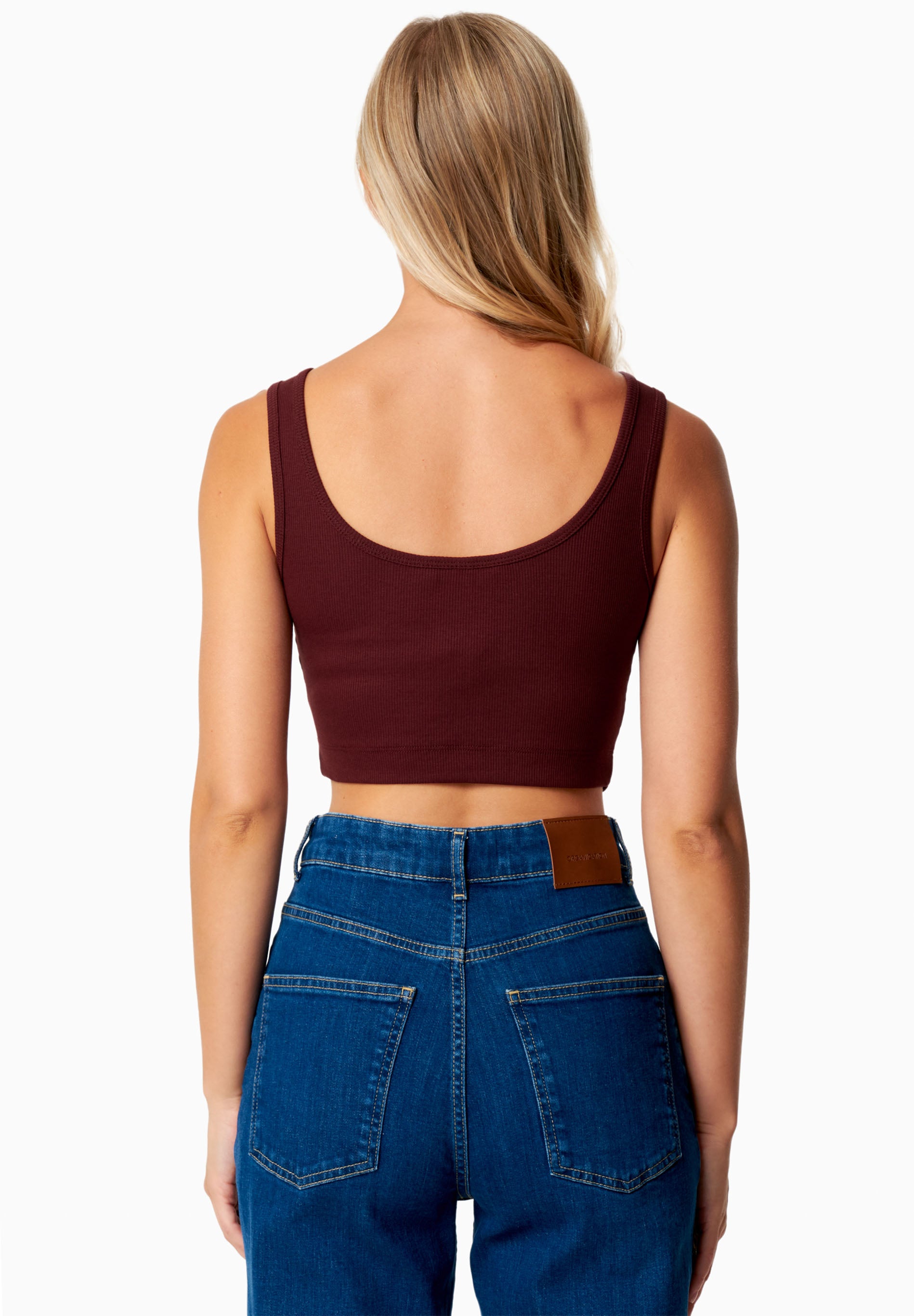 IRISS | Ripp-Crop-Top aus TENCEL™ Modal und Bio-Baumwolle