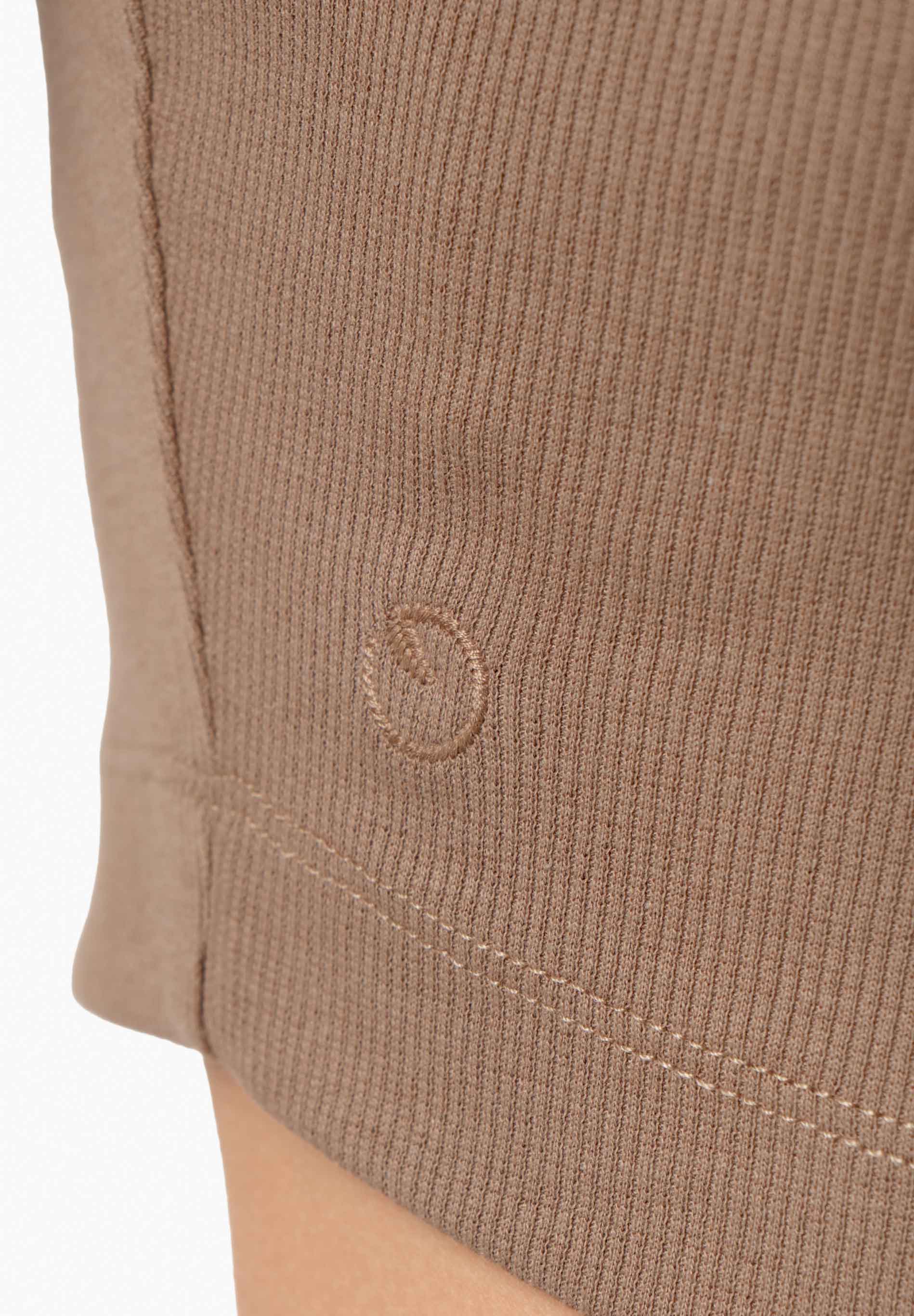 IRISS | Ripp-Crop-Top aus TENCEL™ Modal und Bio-Baumwolle