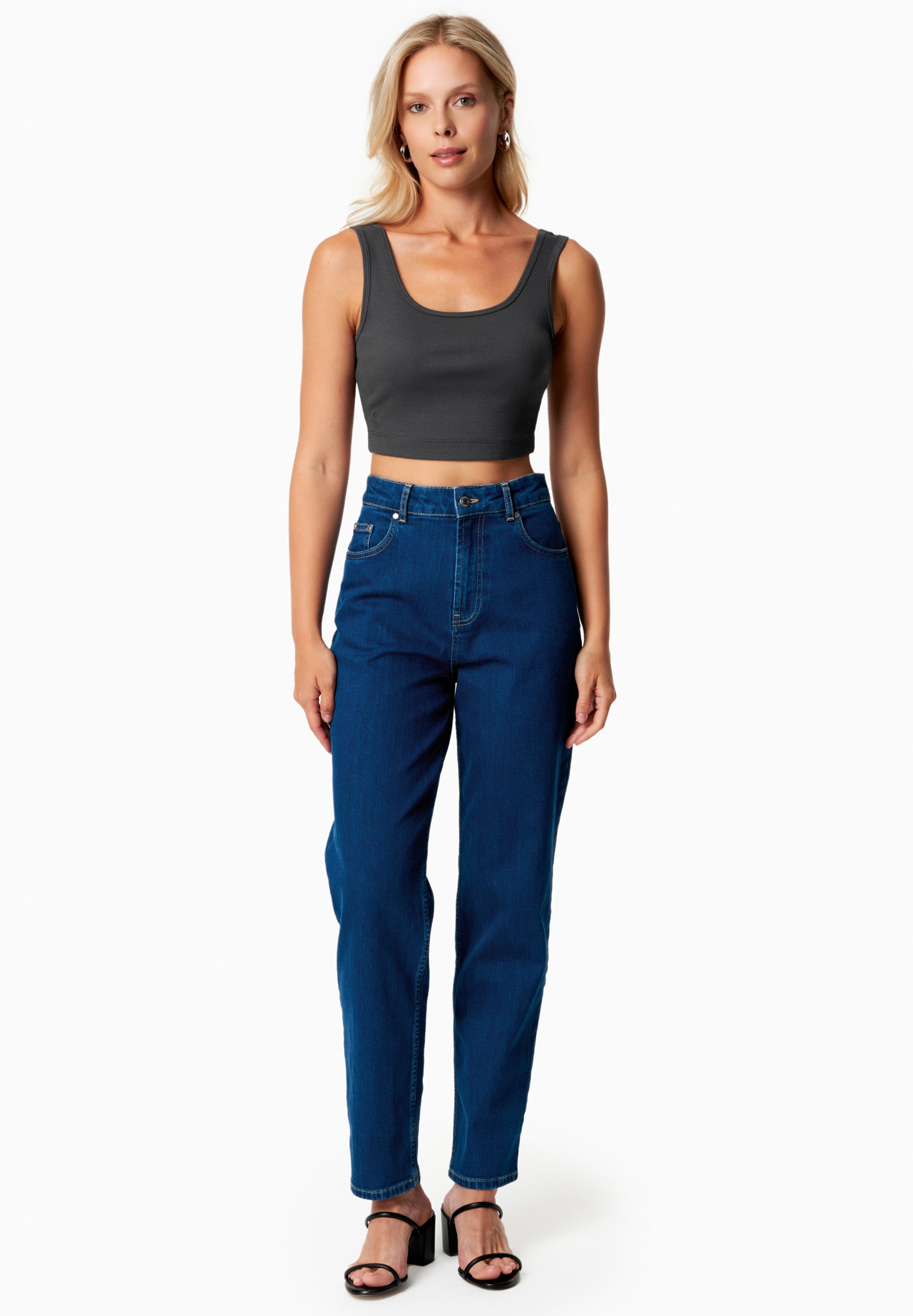 IRISS | Ripp-Crop-Top aus TENCEL™ Modal und Bio-Baumwolle