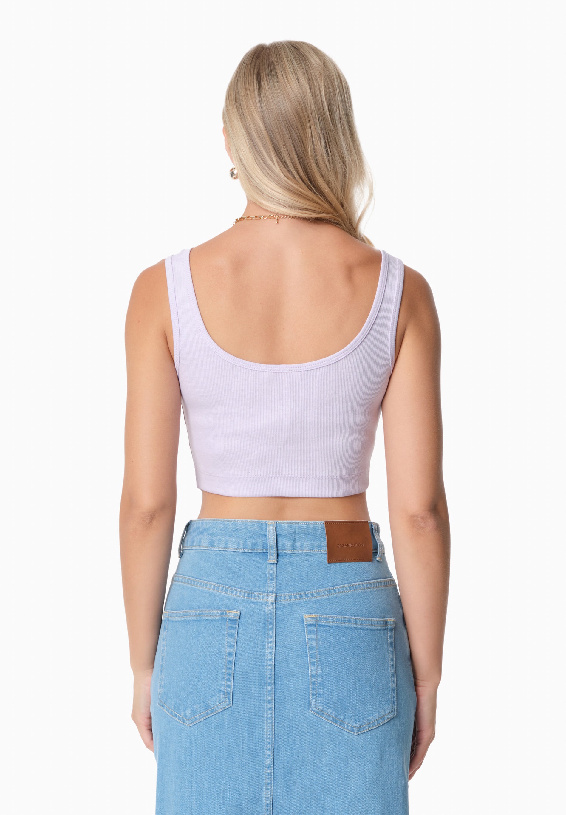 IRISS | Ripp-Crop-Top aus TENCEL™ Modal und Bio-Baumwolle