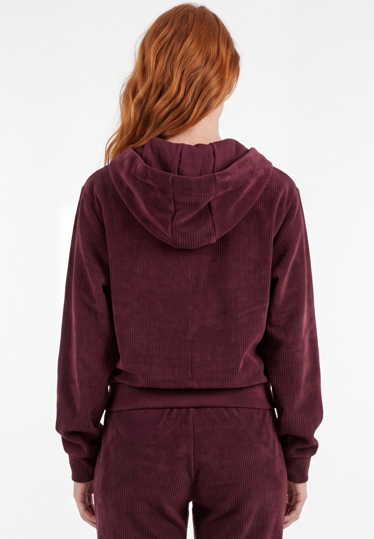 JAYYA | Cord-Sweatjacke aus Bio-Baumwolle