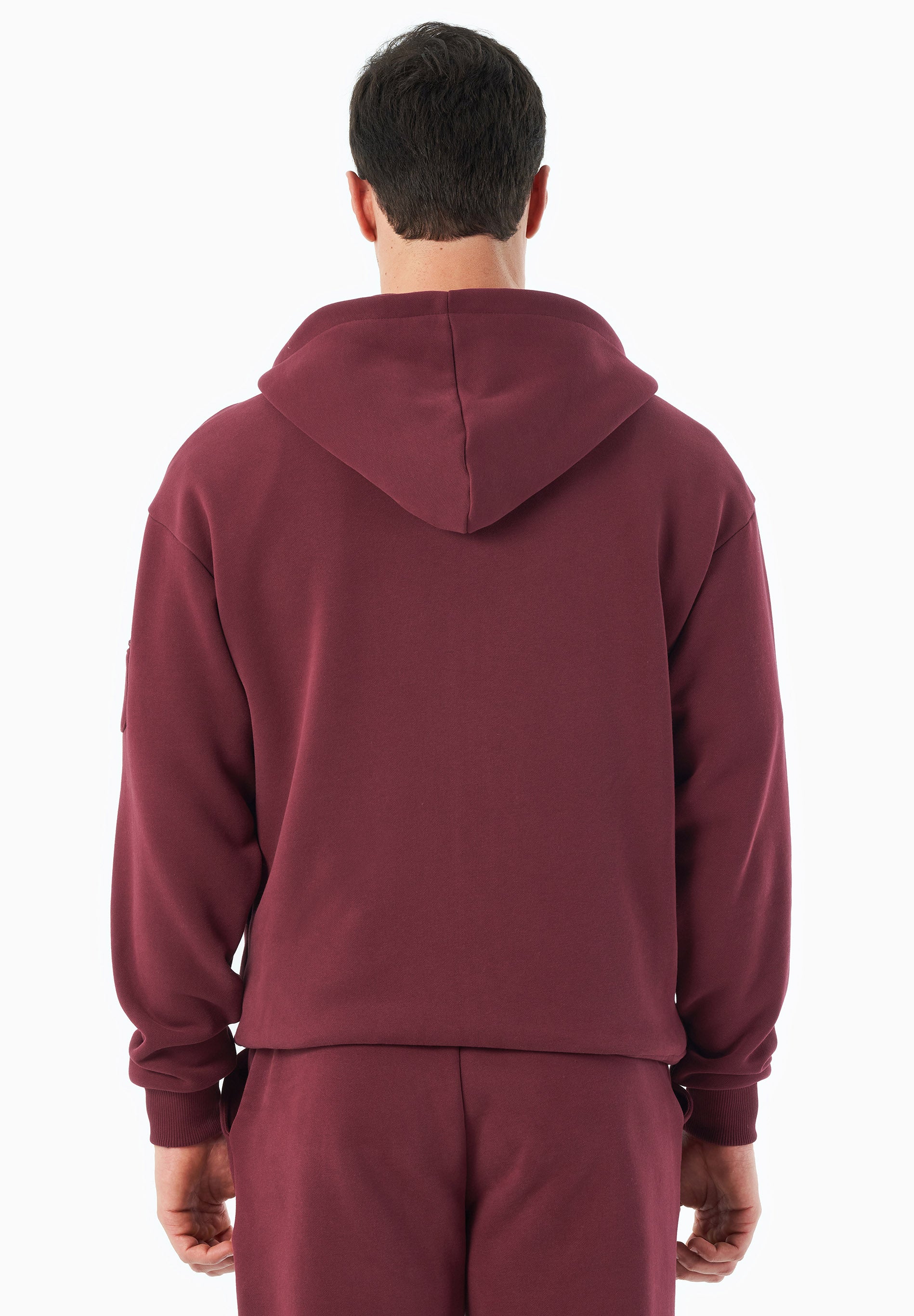JENNA | Essentials Travel Unisex Full Zip-Hoodie aus Bio-Baumwolle und recyceltem Polyester