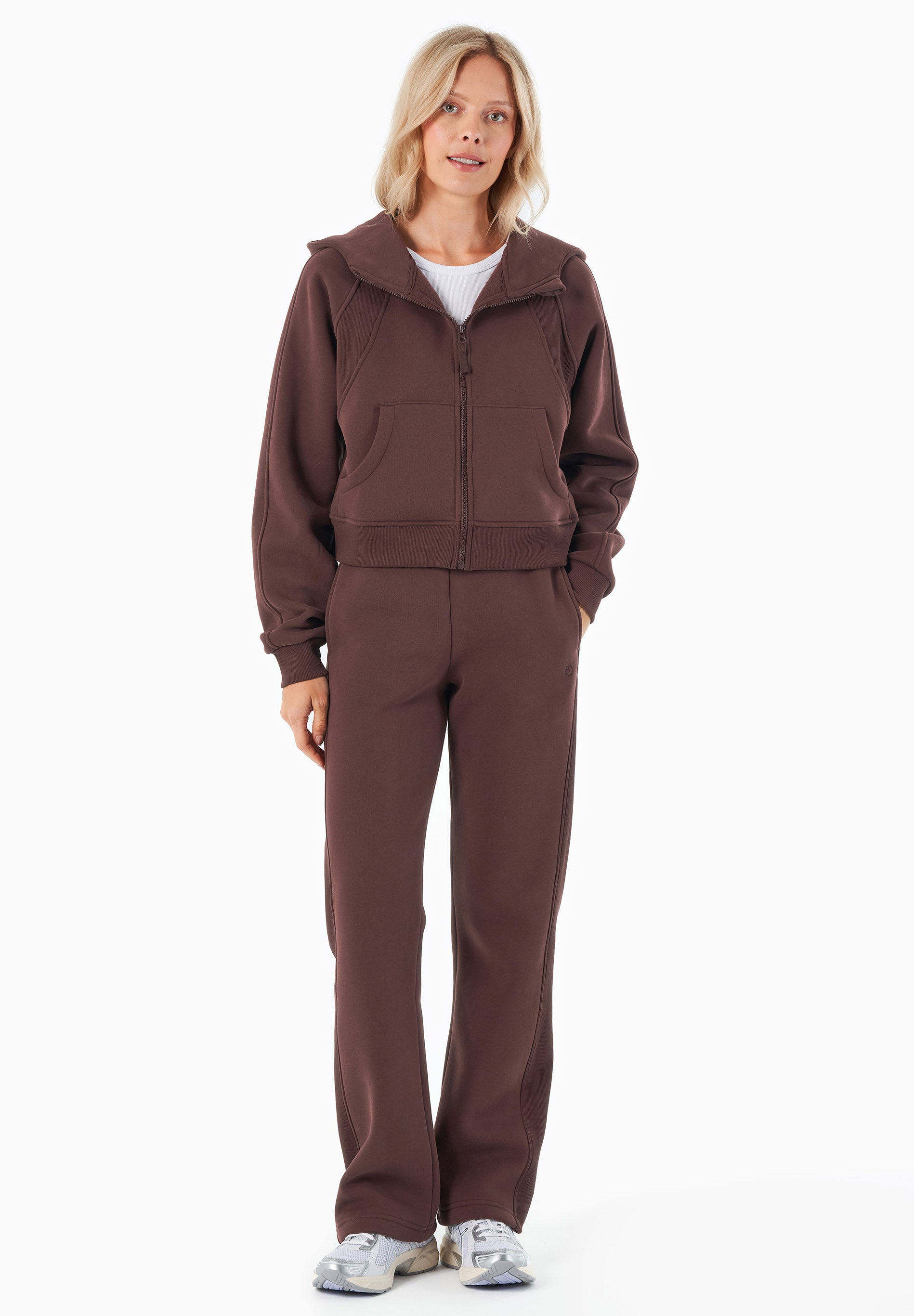 JODDY | Essentials Travel Full Zip-Hoodie aus Bio-Baumwolle und recyceltem Polyester