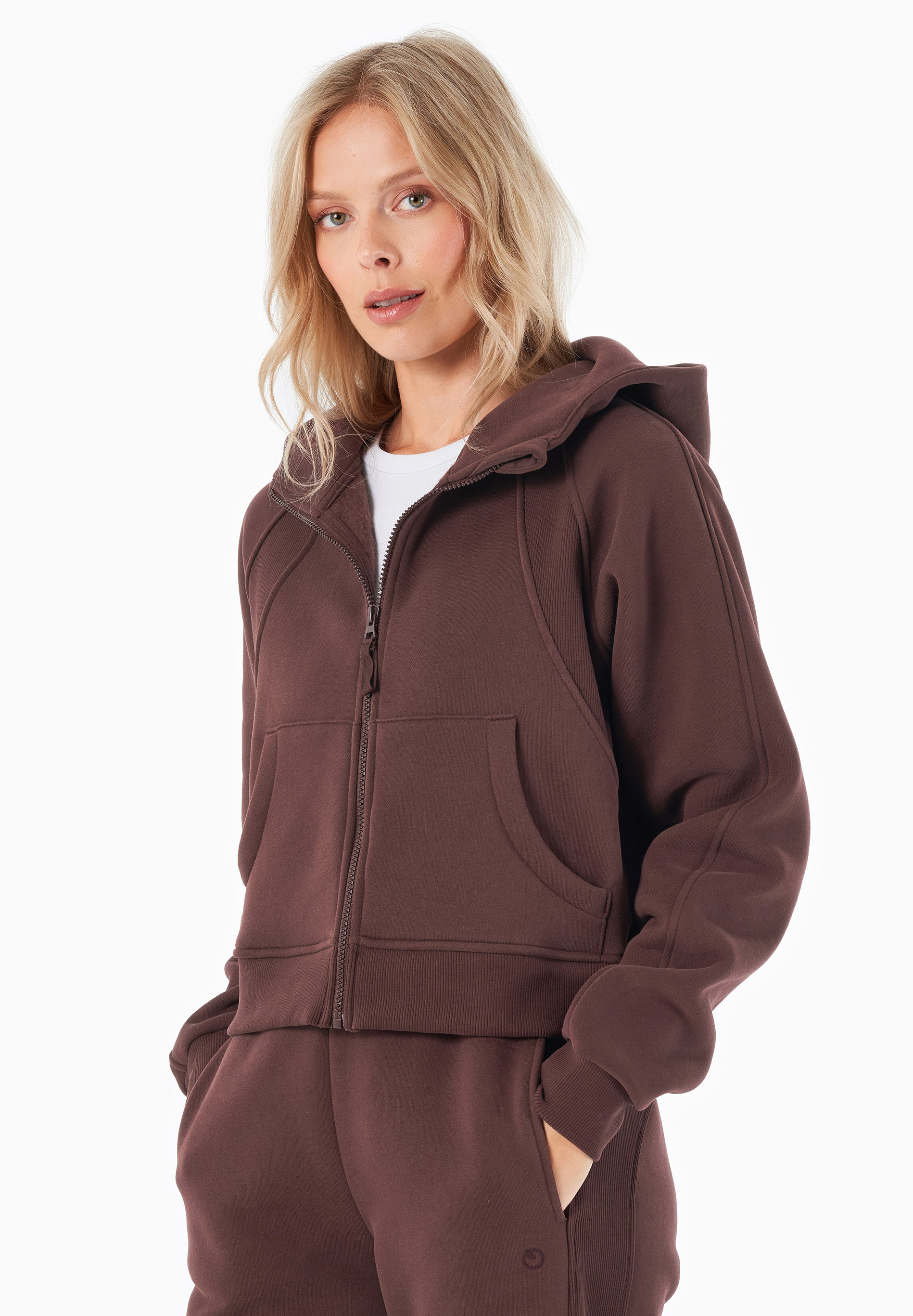 JODDY | Essentials Travel Full Zip-Hoodie aus Bio-Baumwolle und recyceltem Polyester