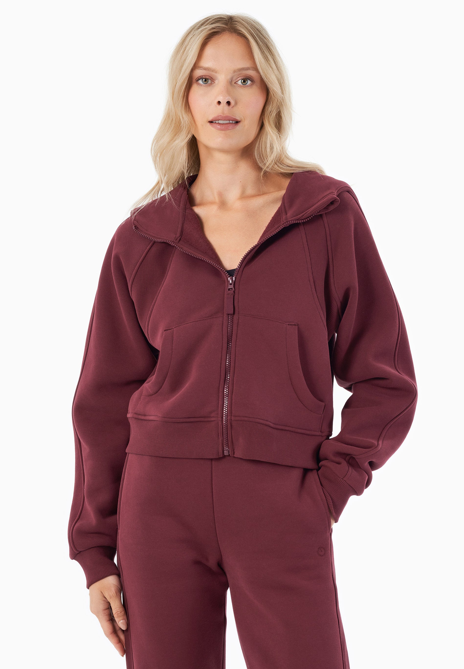 JODDY | Essentials Travel Full Zip-Hoodie aus Bio-Baumwolle und recyceltem Polyester