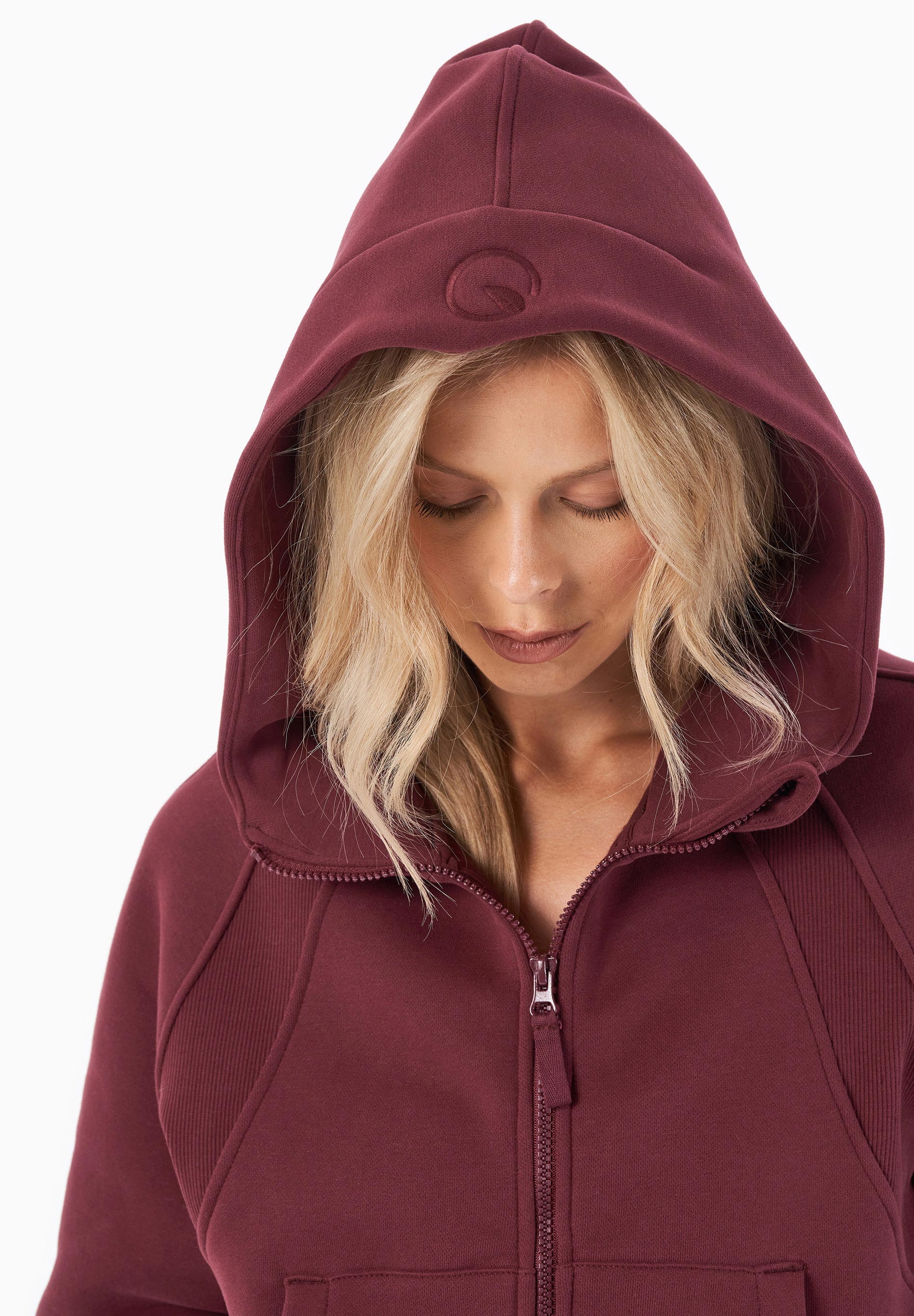 JODDY | Essentials Travel Full Zip-Hoodie aus Bio-Baumwolle und recyceltem Polyester
