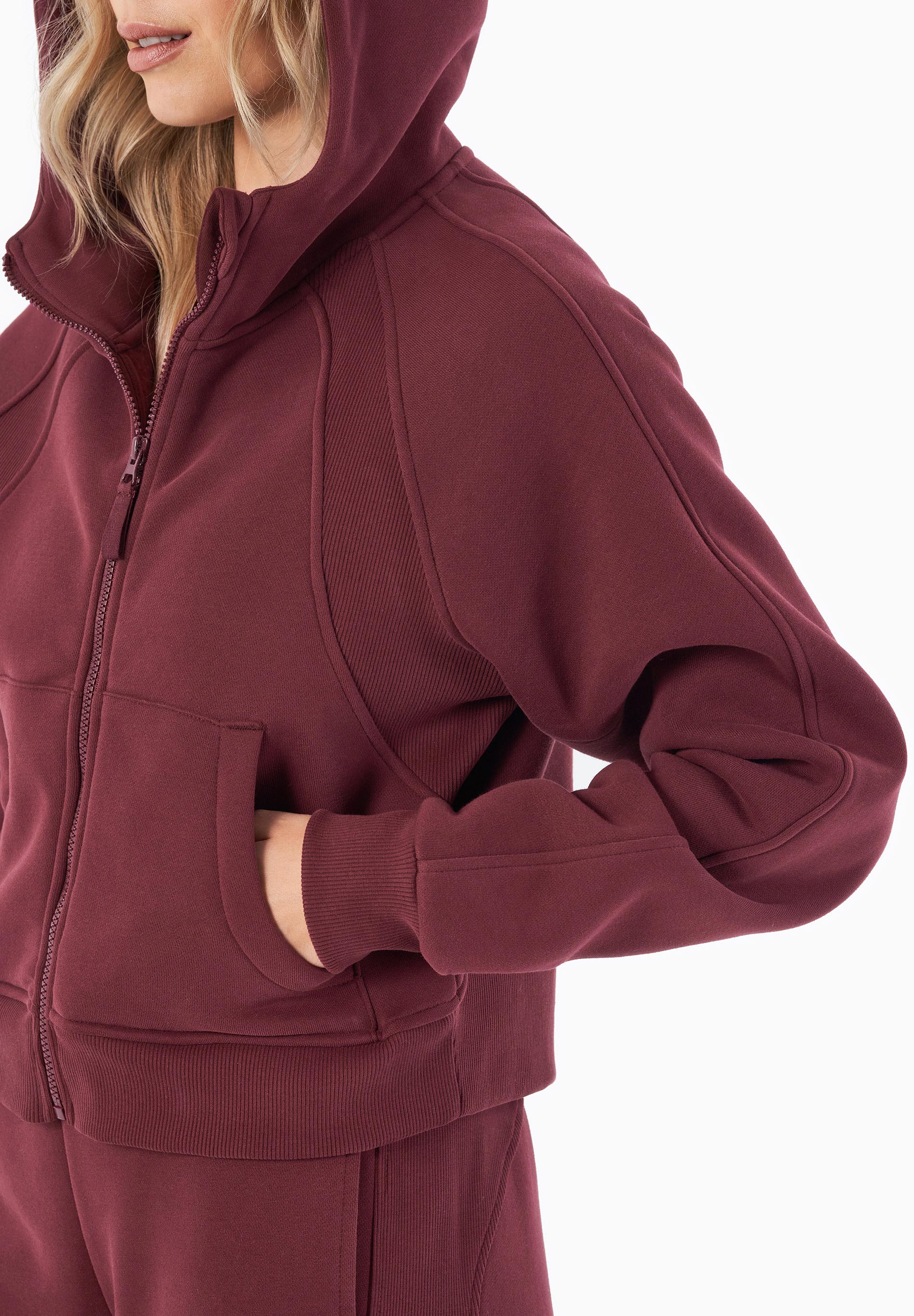 JODDY | Essentials Travel Full Zip-Hoodie aus Bio-Baumwolle und recyceltem Polyester