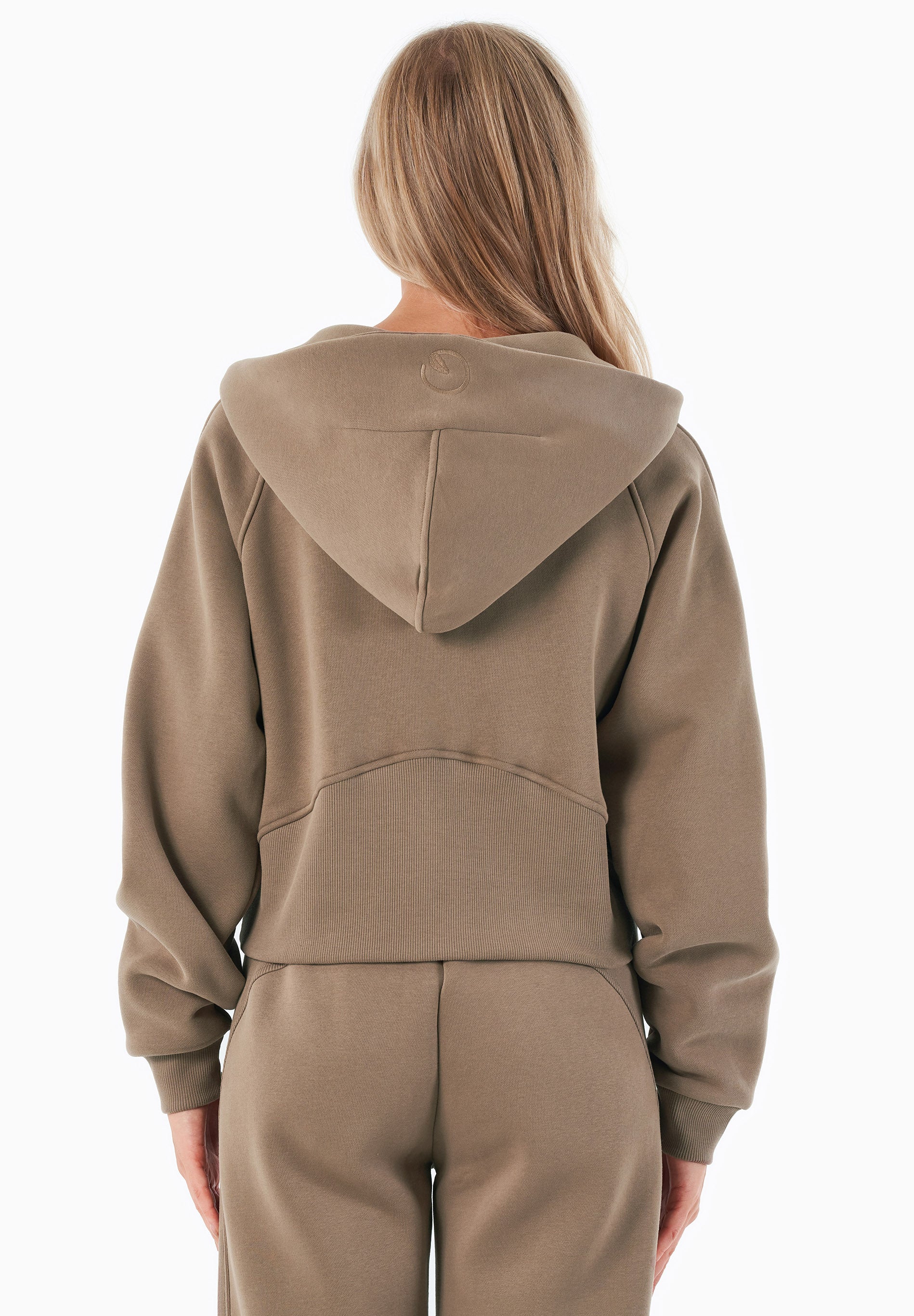 JODDY | Essentials Full Zip-Hoodie aus Bio-Baumwolle und recyceltem Polyester