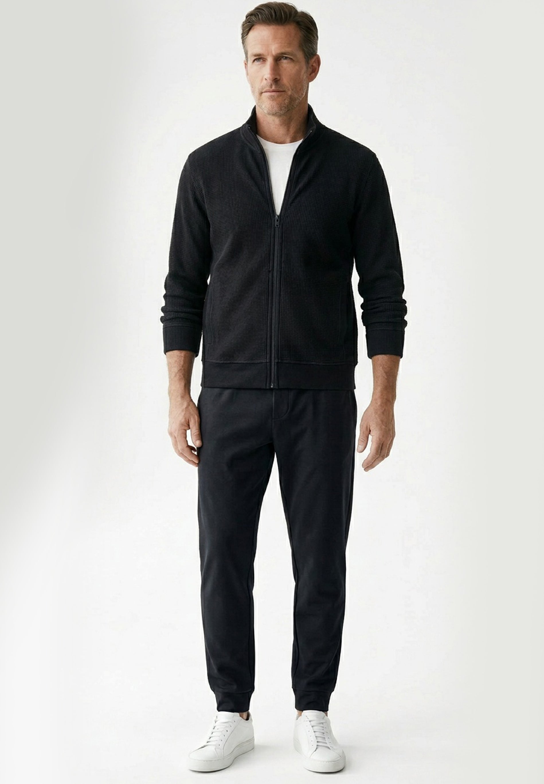 JORRIN | Waffel-Jacke aus Bio-Baumwolle & recyceltem Polyester