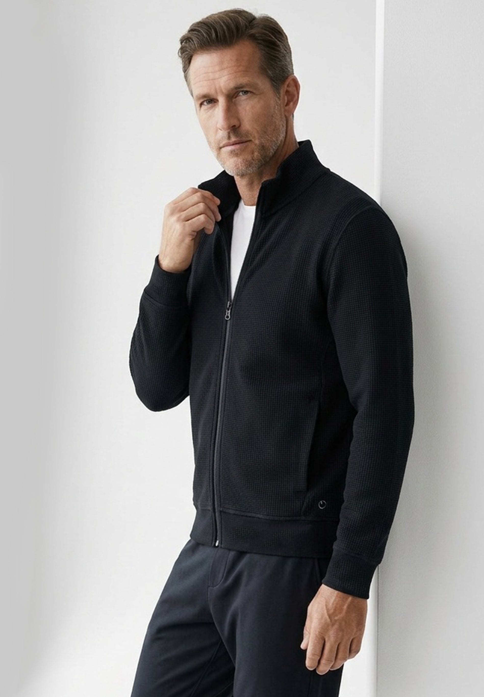 JORRIN | Waffel-Jacke aus Bio-Baumwolle & recyceltem Polyester