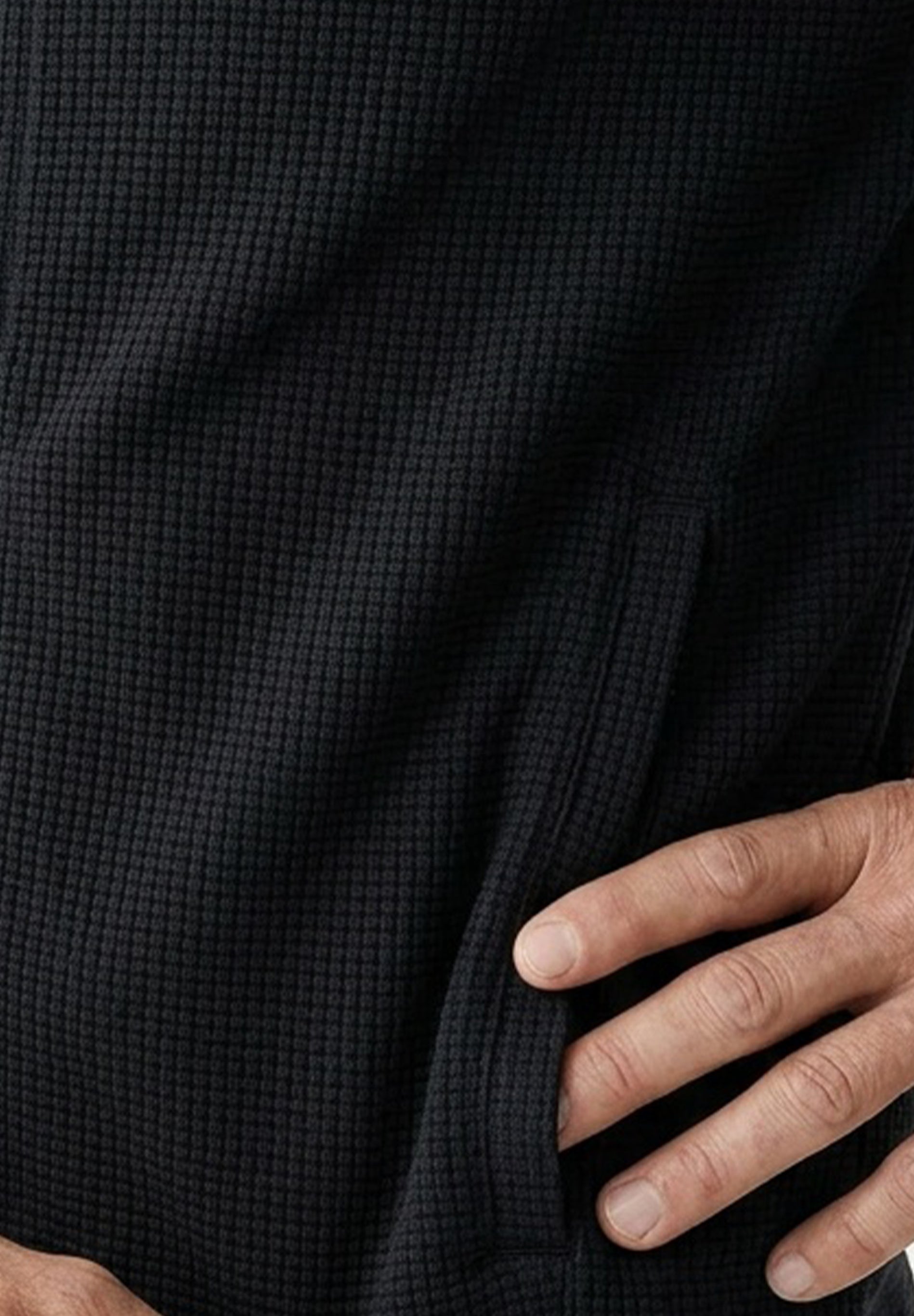 JORRIN | Waffel-Jacke aus Bio-Baumwolle & recyceltem Polyester