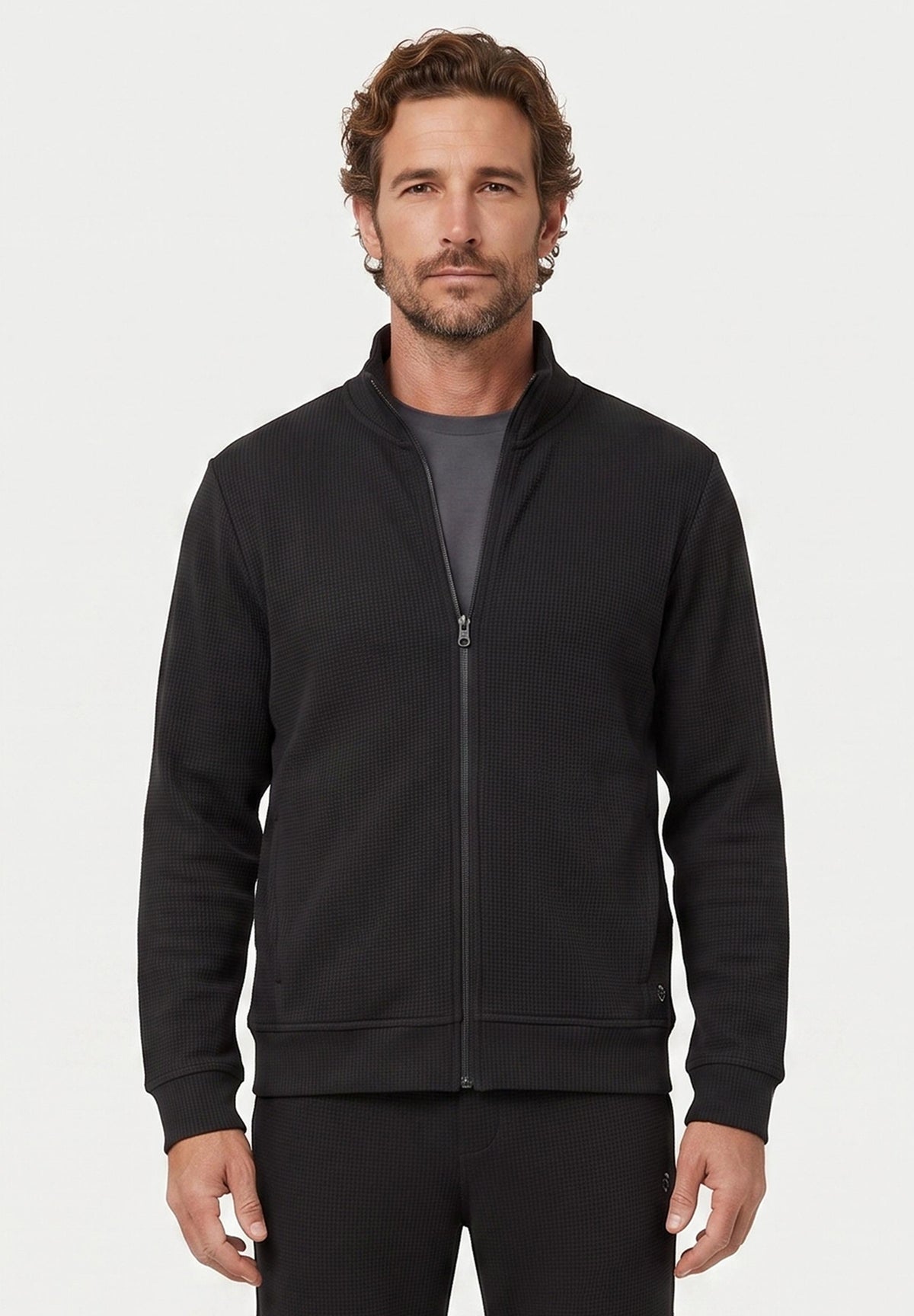 JORRIN | Waffel-Jacke aus Bio-Baumwolle & recyceltem Polyester