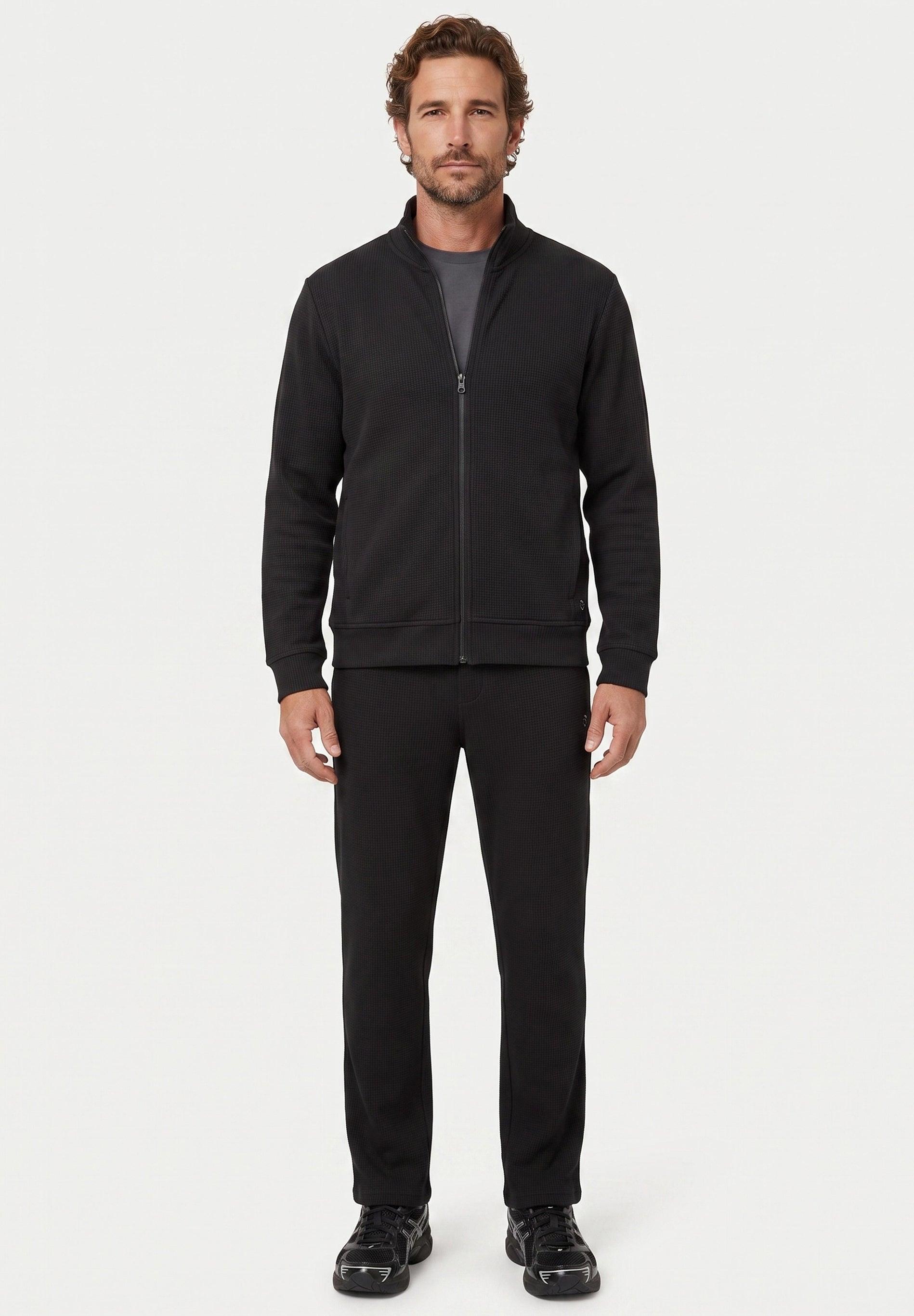 JORRIN | Waffel-Jacke aus Bio-Baumwolle & recyceltem Polyester